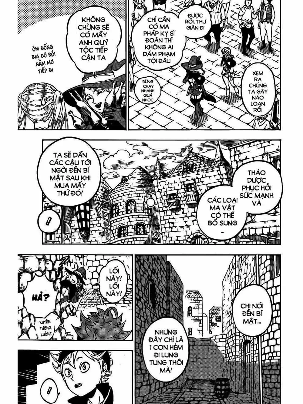 Truyện Tranh Pháp Sư Không Phép Thuật - Black Clover trang 5