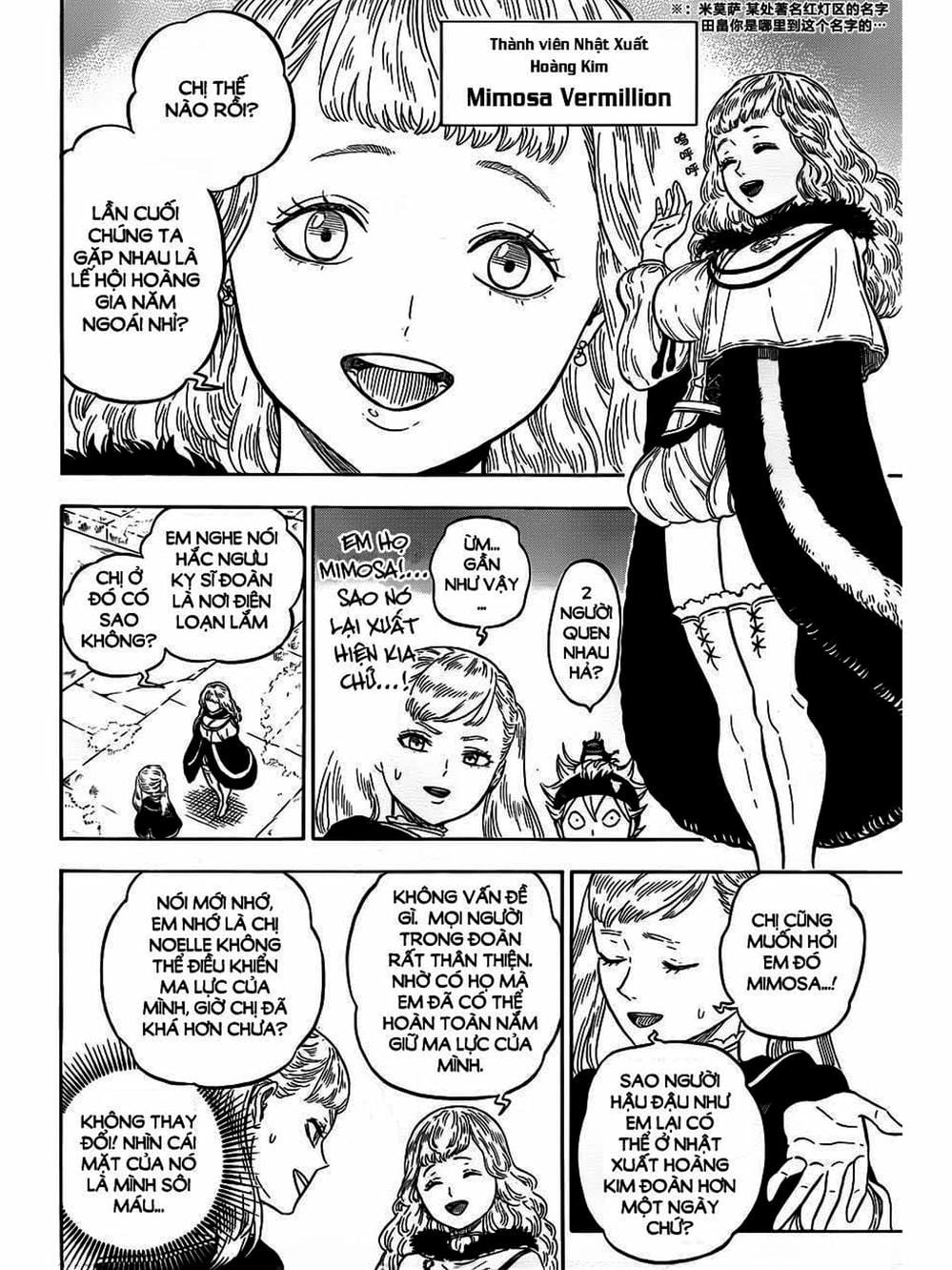 Truyện Tranh Pháp Sư Không Phép Thuật - Black Clover trang 5