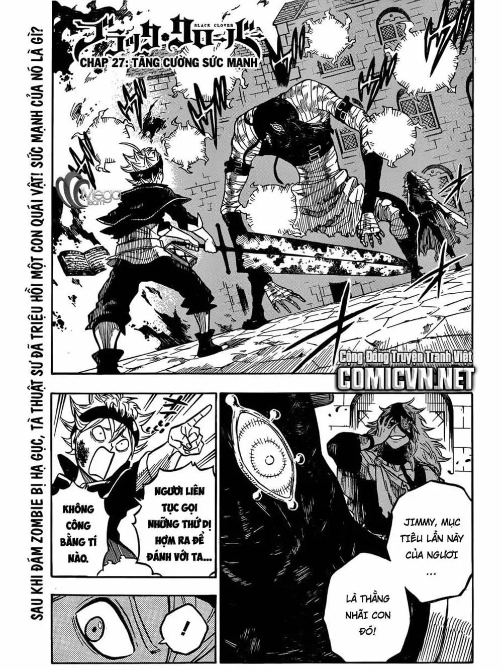 Truyện Tranh Pháp Sư Không Phép Thuật - Black Clover trang 5