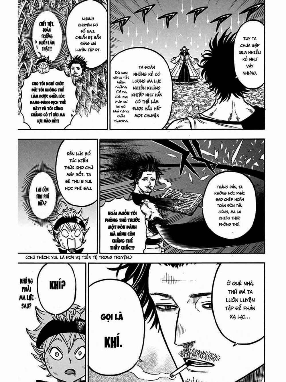 Truyện Tranh Pháp Sư Không Phép Thuật - Black Clover trang 5