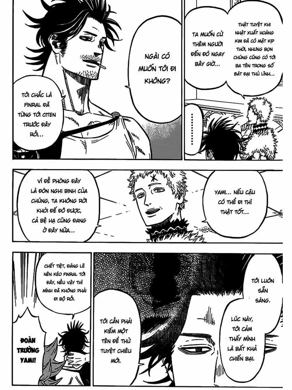 Truyện Tranh Pháp Sư Không Phép Thuật - Black Clover trang 5