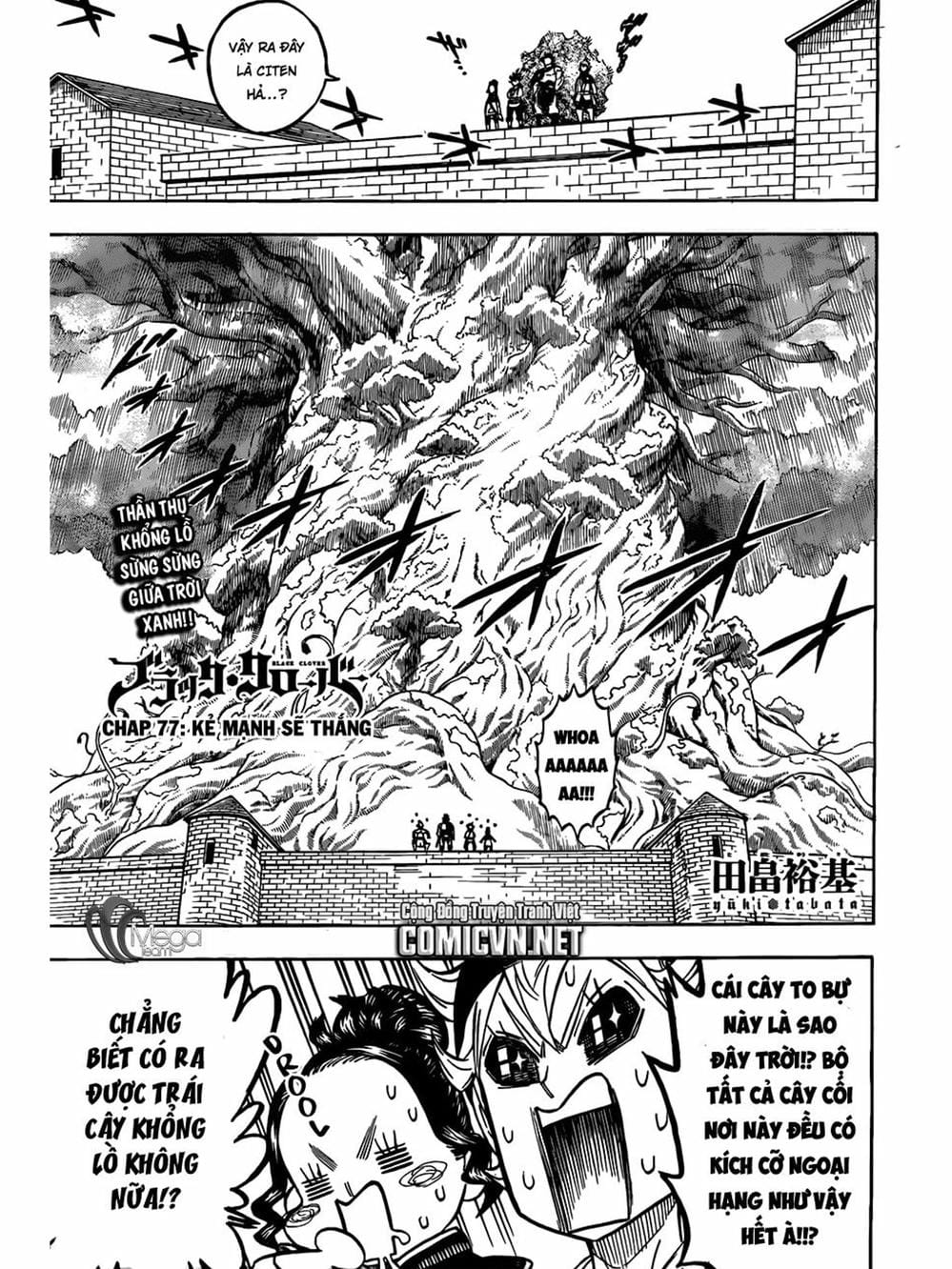 Truyện Tranh Pháp Sư Không Phép Thuật - Black Clover trang 5