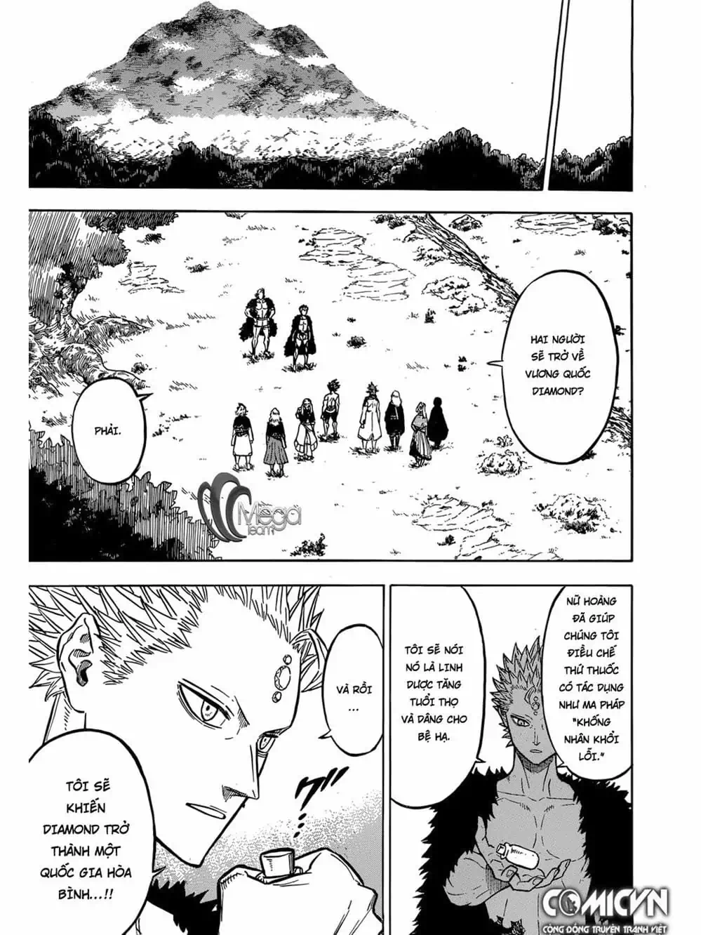 Truyện Tranh Pháp Sư Không Phép Thuật - Black Clover trang 5