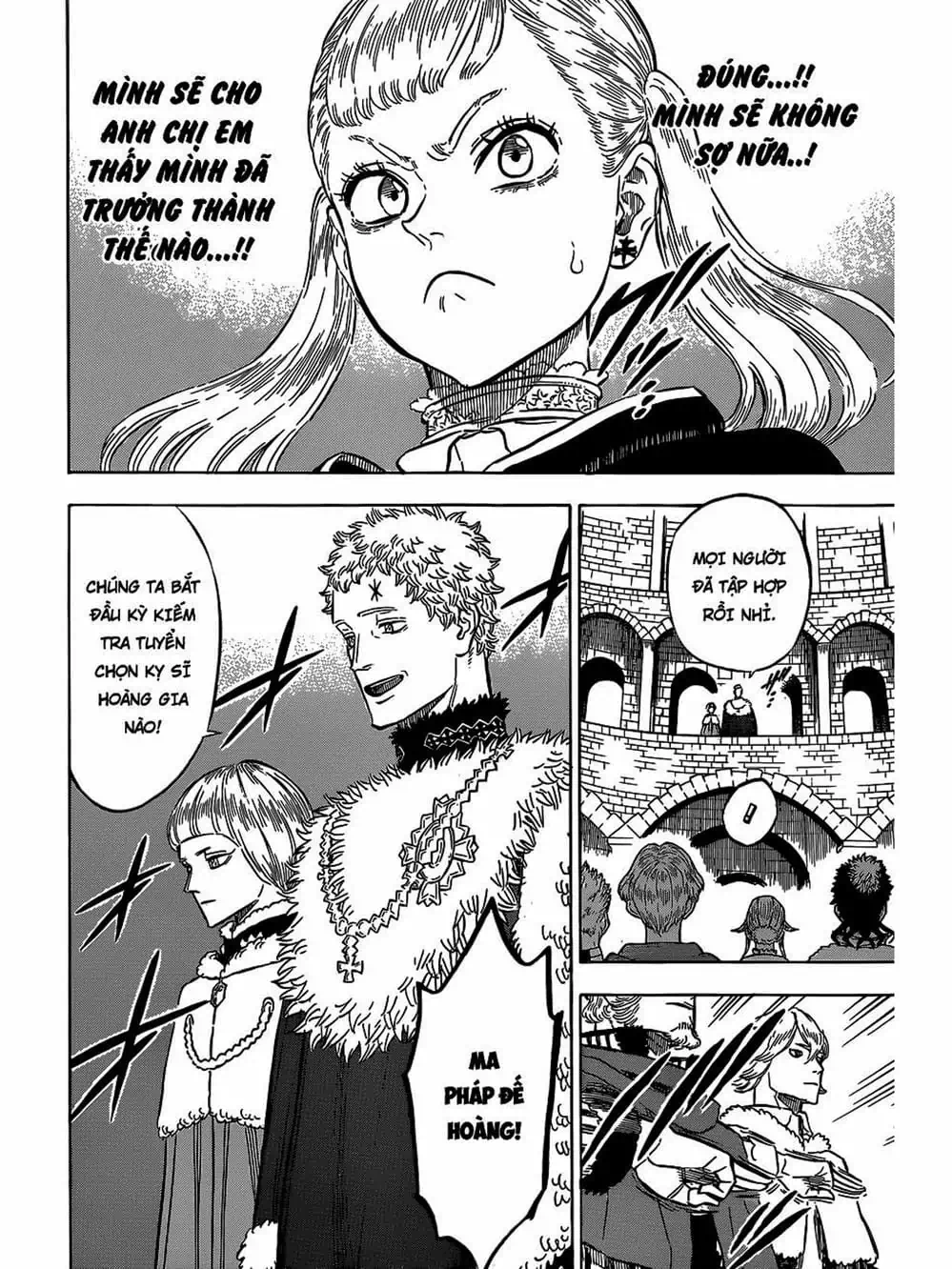 Truyện Tranh Pháp Sư Không Phép Thuật - Black Clover trang 5