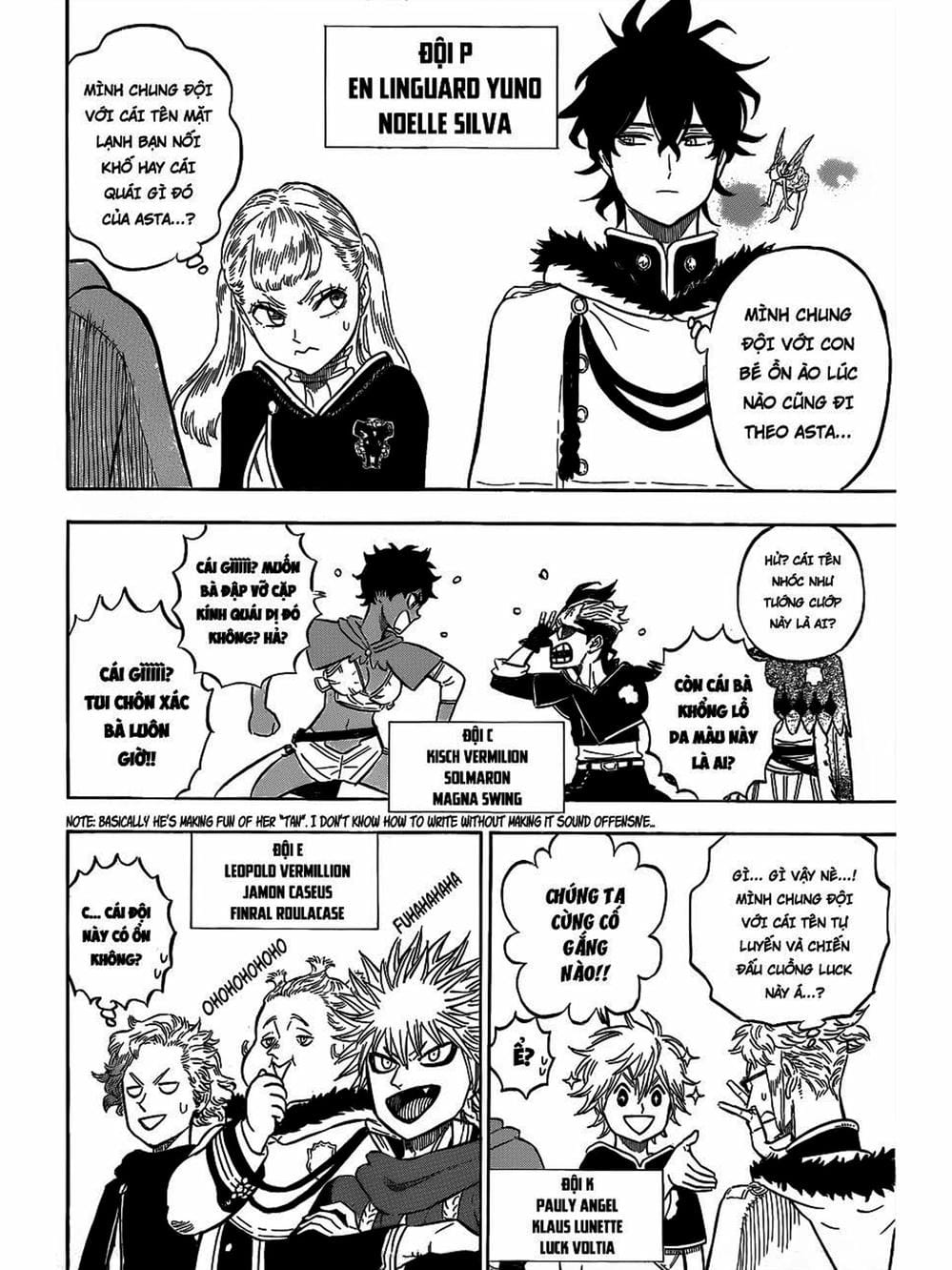 Truyện Tranh Pháp Sư Không Phép Thuật - Black Clover trang 5