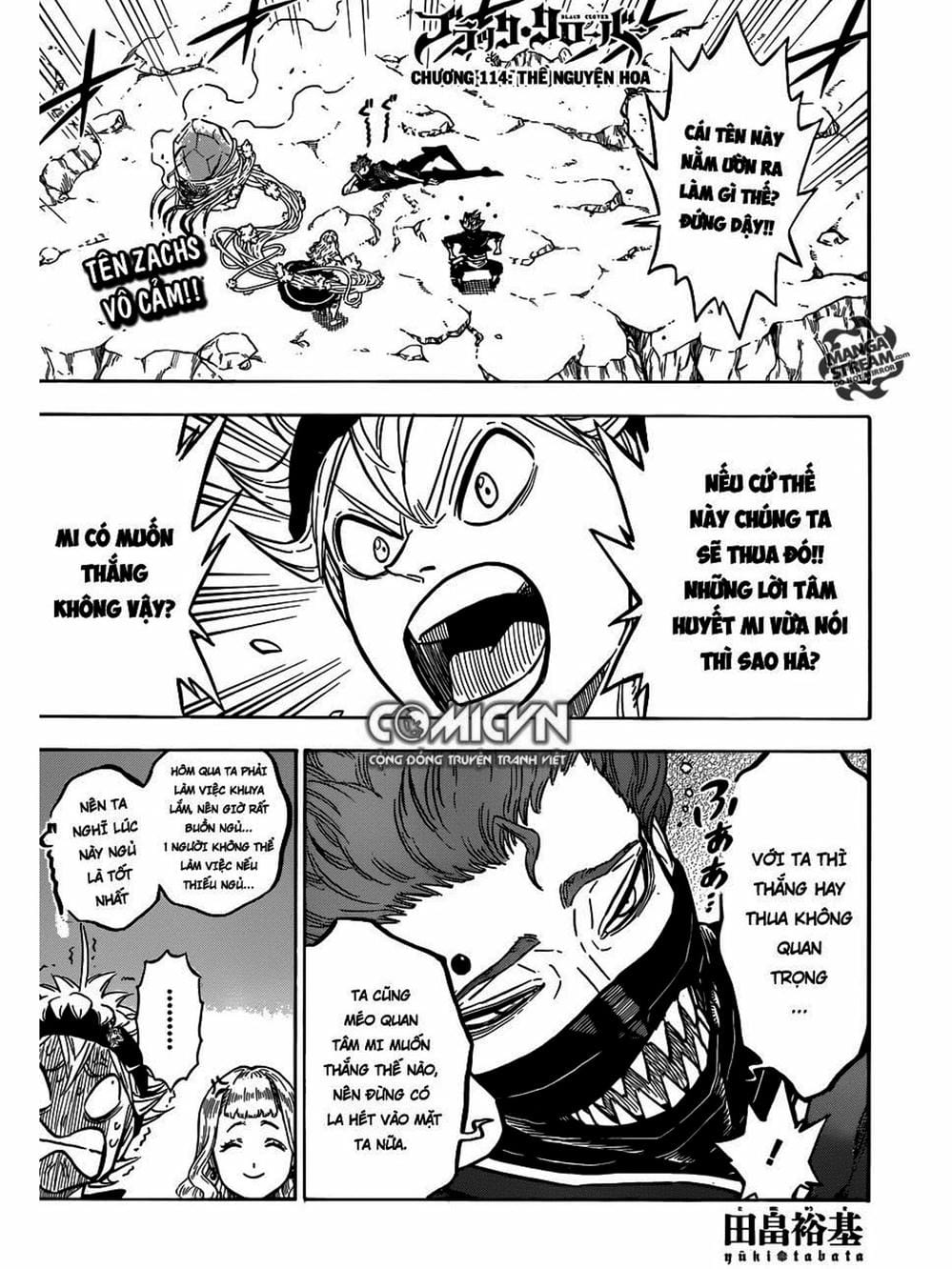 Truyện Tranh Pháp Sư Không Phép Thuật - Black Clover trang 5
