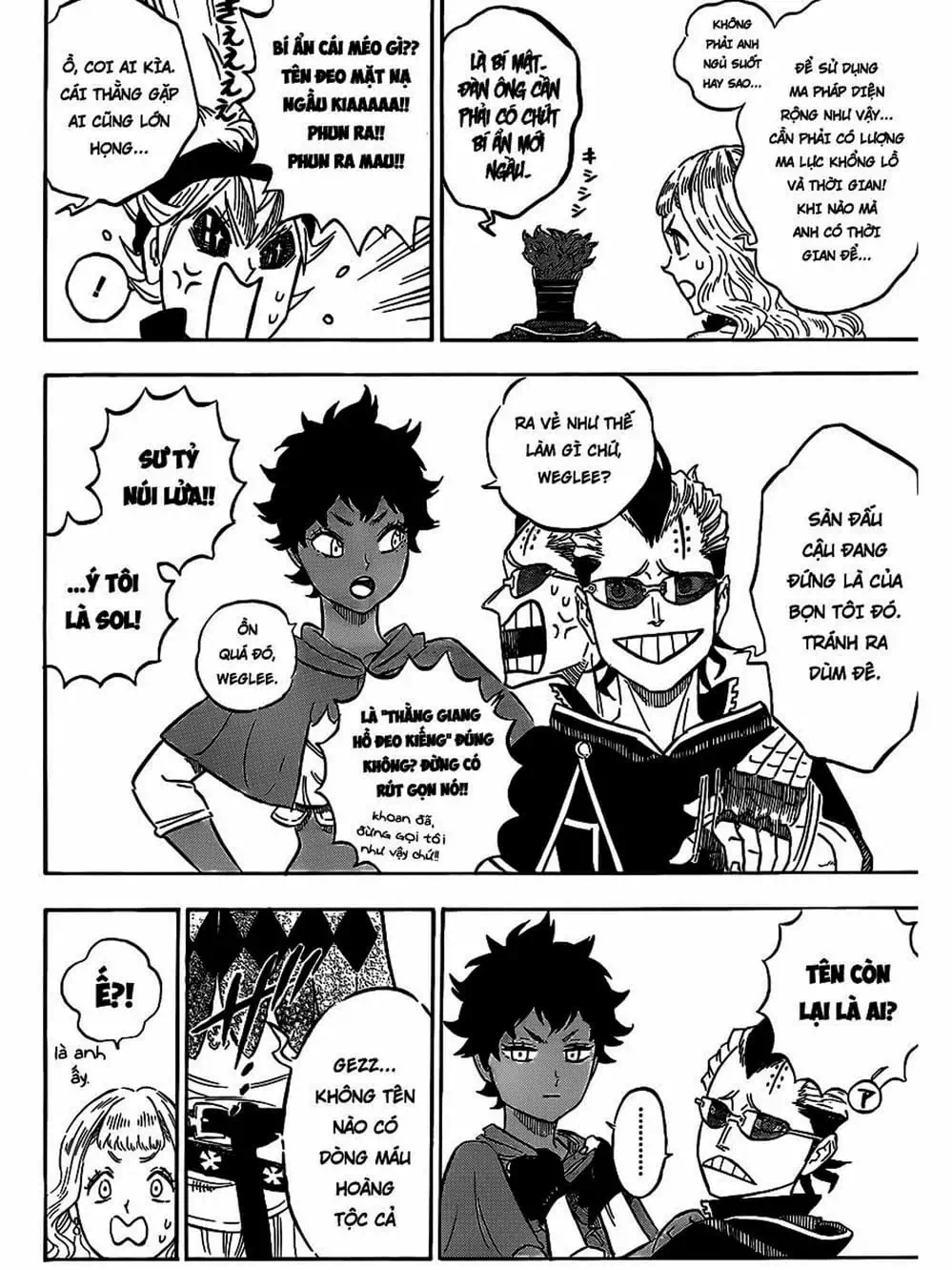 Truyện Tranh Pháp Sư Không Phép Thuật - Black Clover trang 5