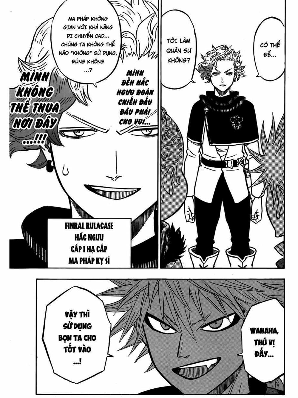 Truyện Tranh Pháp Sư Không Phép Thuật - Black Clover trang 5