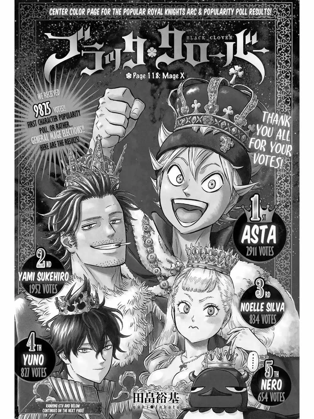 Truyện Tranh Pháp Sư Không Phép Thuật - Black Clover trang 5