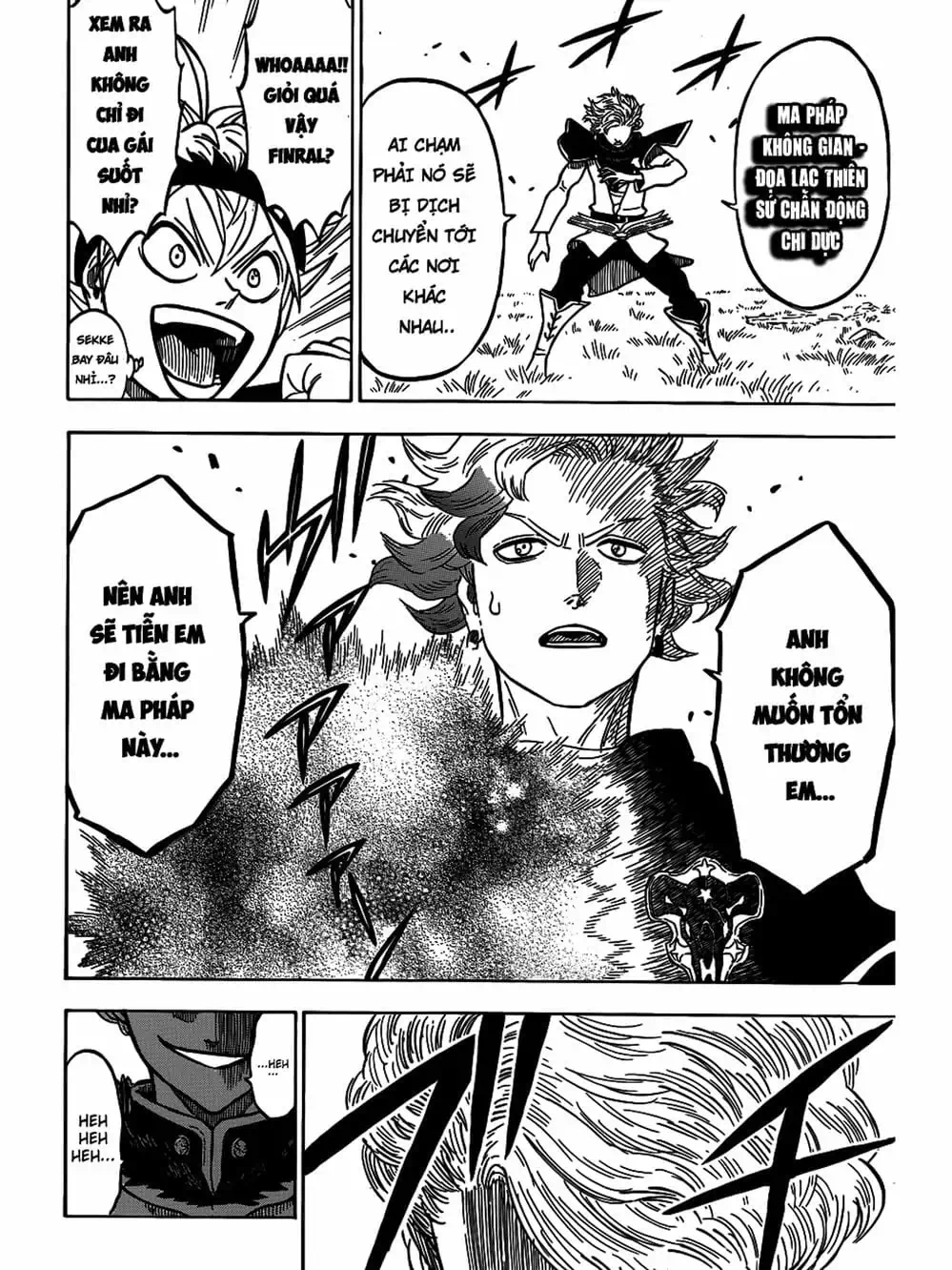 Truyện Tranh Pháp Sư Không Phép Thuật - Black Clover trang 5