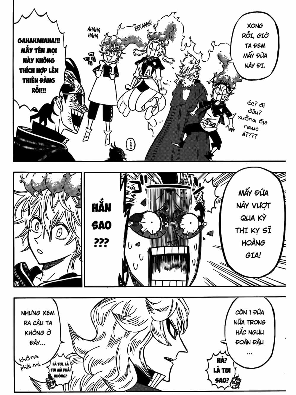Truyện Tranh Pháp Sư Không Phép Thuật - Black Clover trang 5