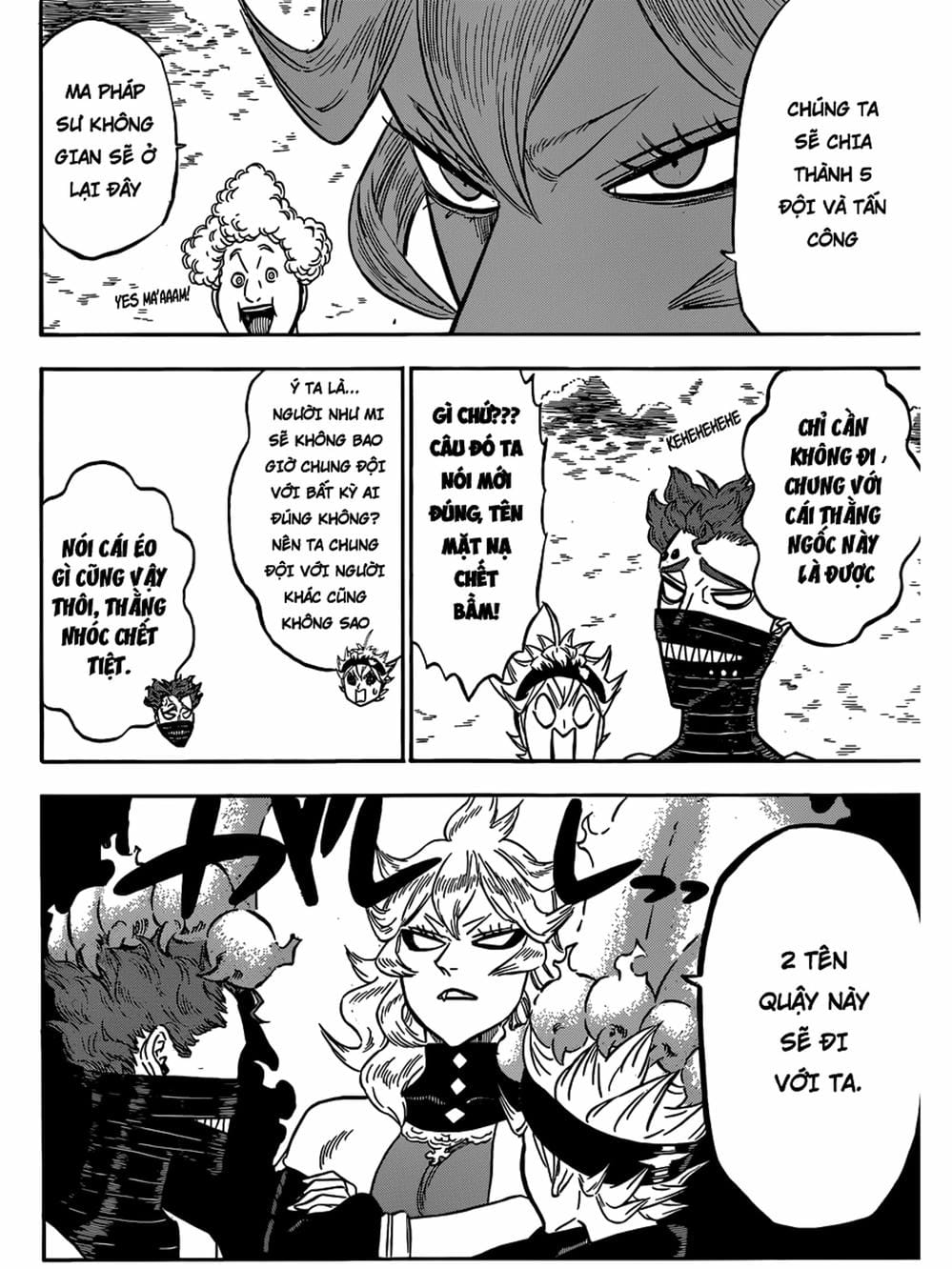 Truyện Tranh Pháp Sư Không Phép Thuật - Black Clover trang 5