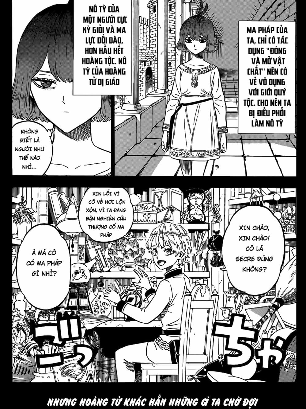 Truyện Tranh Pháp Sư Không Phép Thuật - Black Clover trang 5