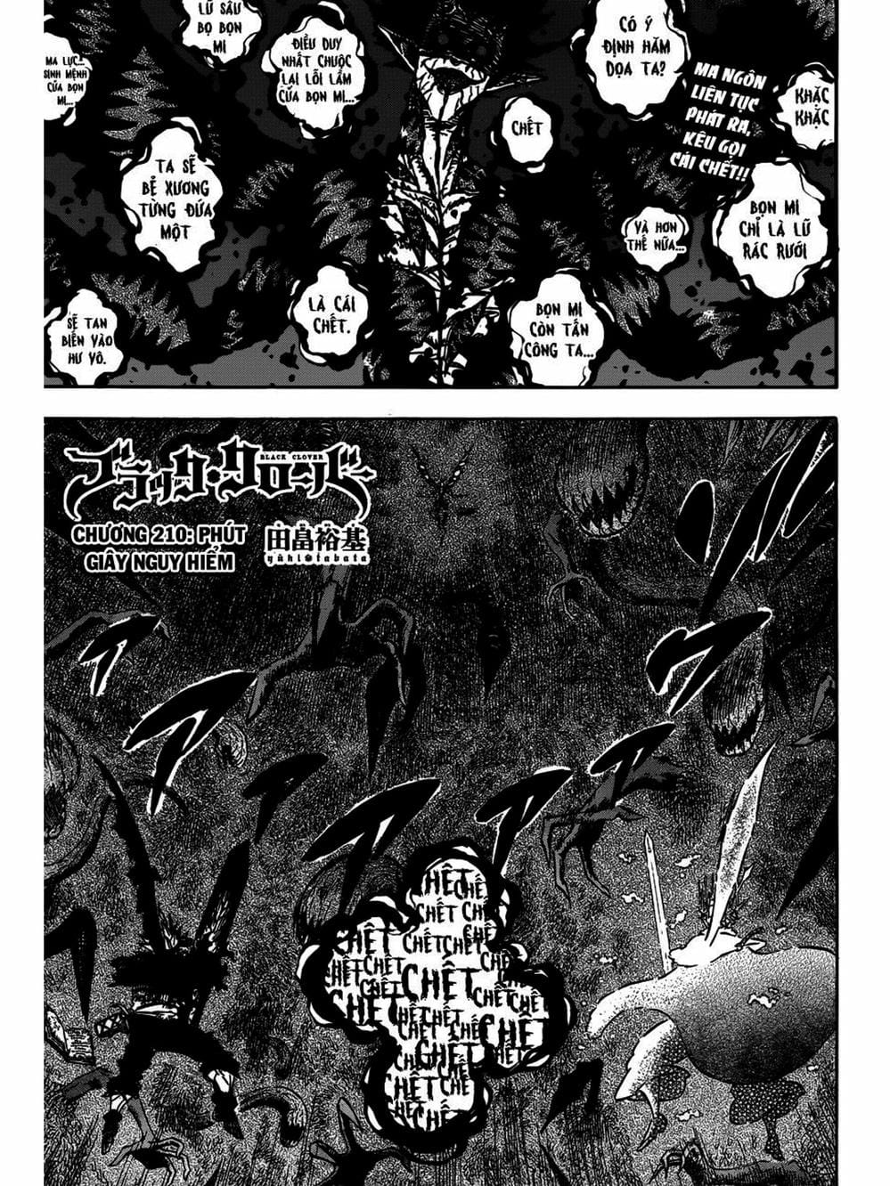 Truyện Tranh Pháp Sư Không Phép Thuật - Black Clover trang 5