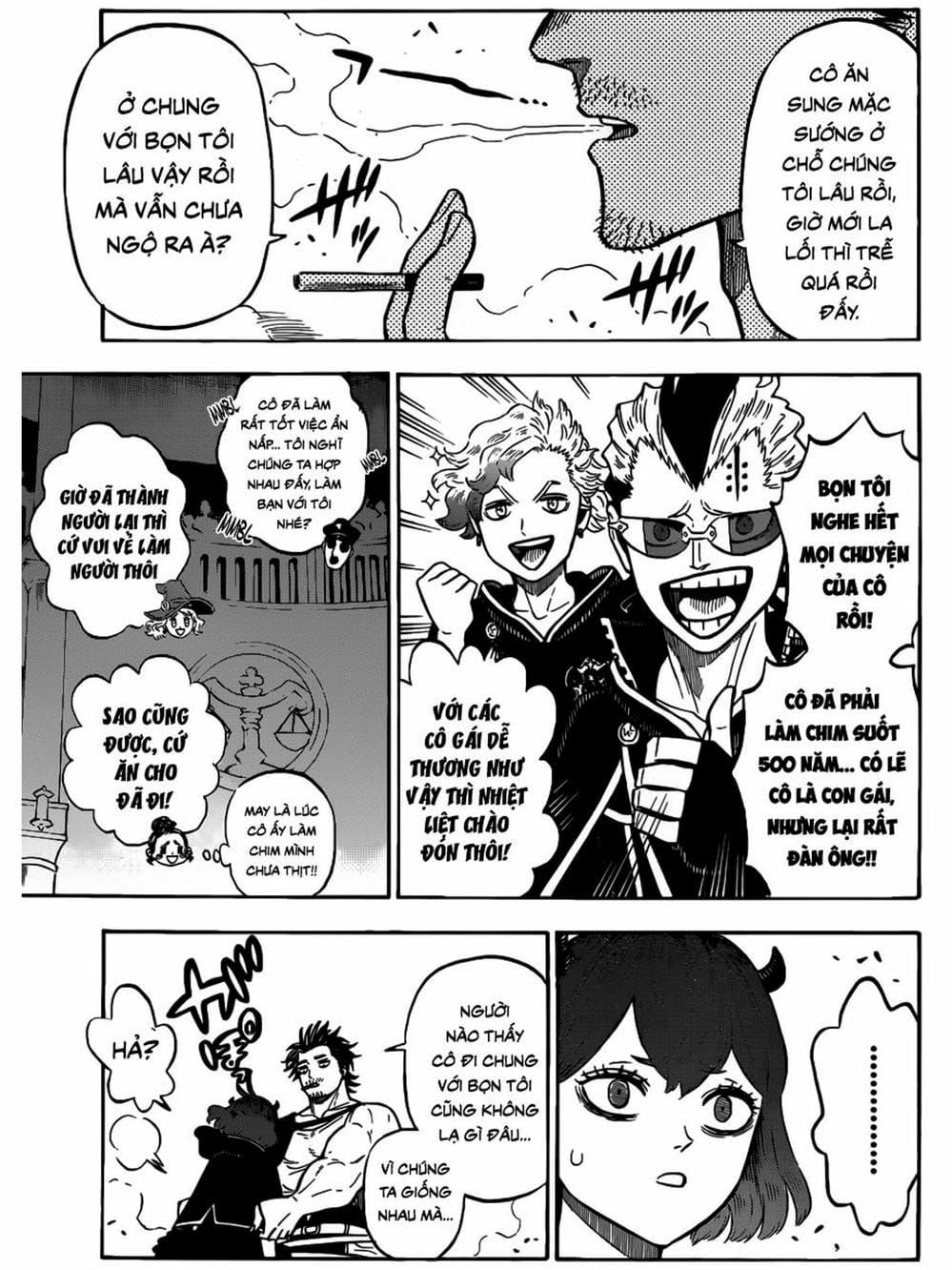 Truyện Tranh Pháp Sư Không Phép Thuật - Black Clover trang 5