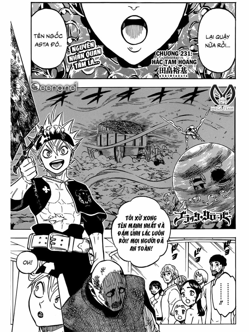 Truyện Tranh Pháp Sư Không Phép Thuật - Black Clover trang 5