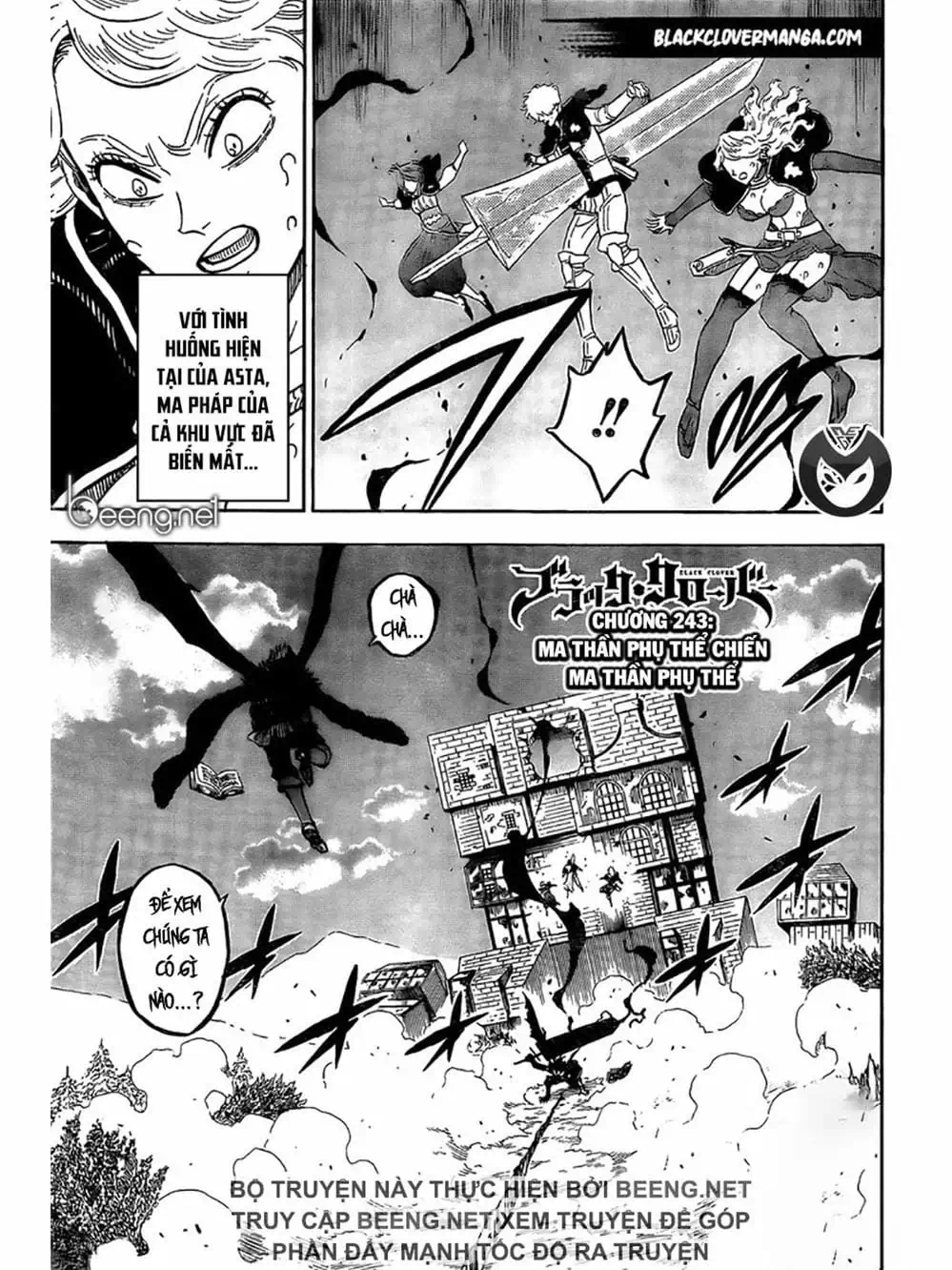 Truyện Tranh Pháp Sư Không Phép Thuật - Black Clover trang 5