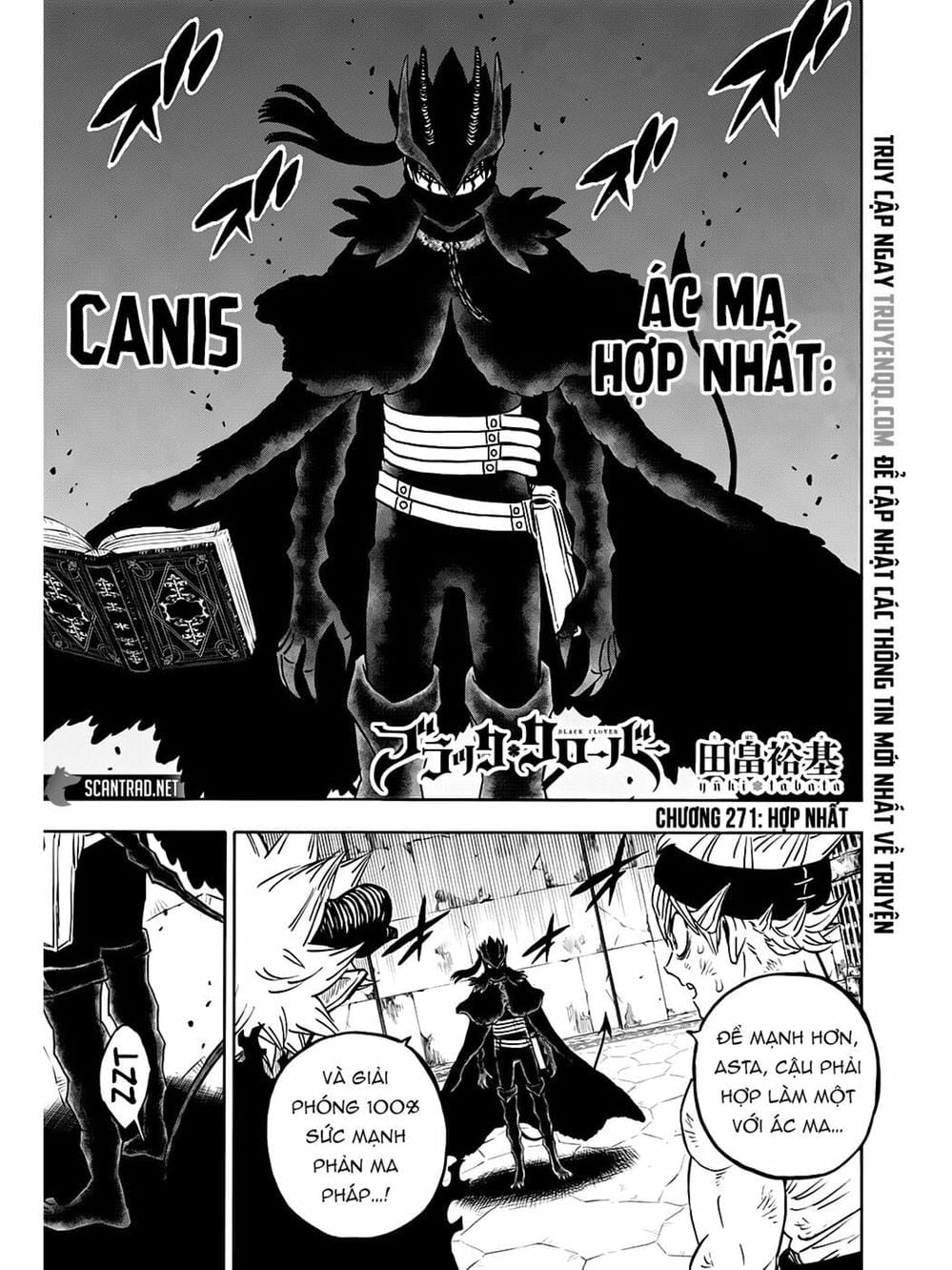 Truyện Tranh Pháp Sư Không Phép Thuật - Black Clover trang 5