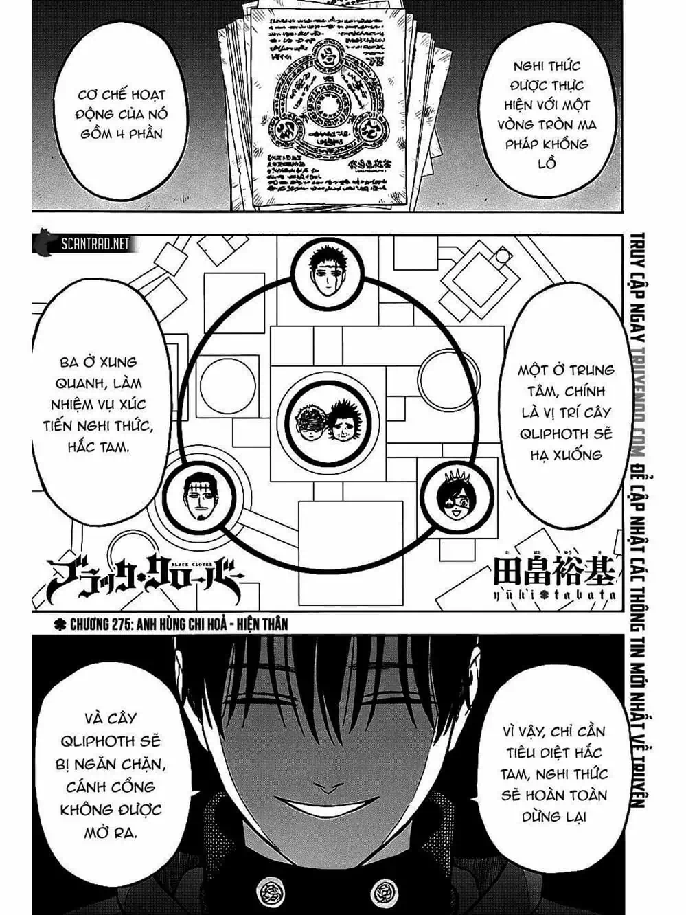 Truyện Tranh Pháp Sư Không Phép Thuật - Black Clover trang 5