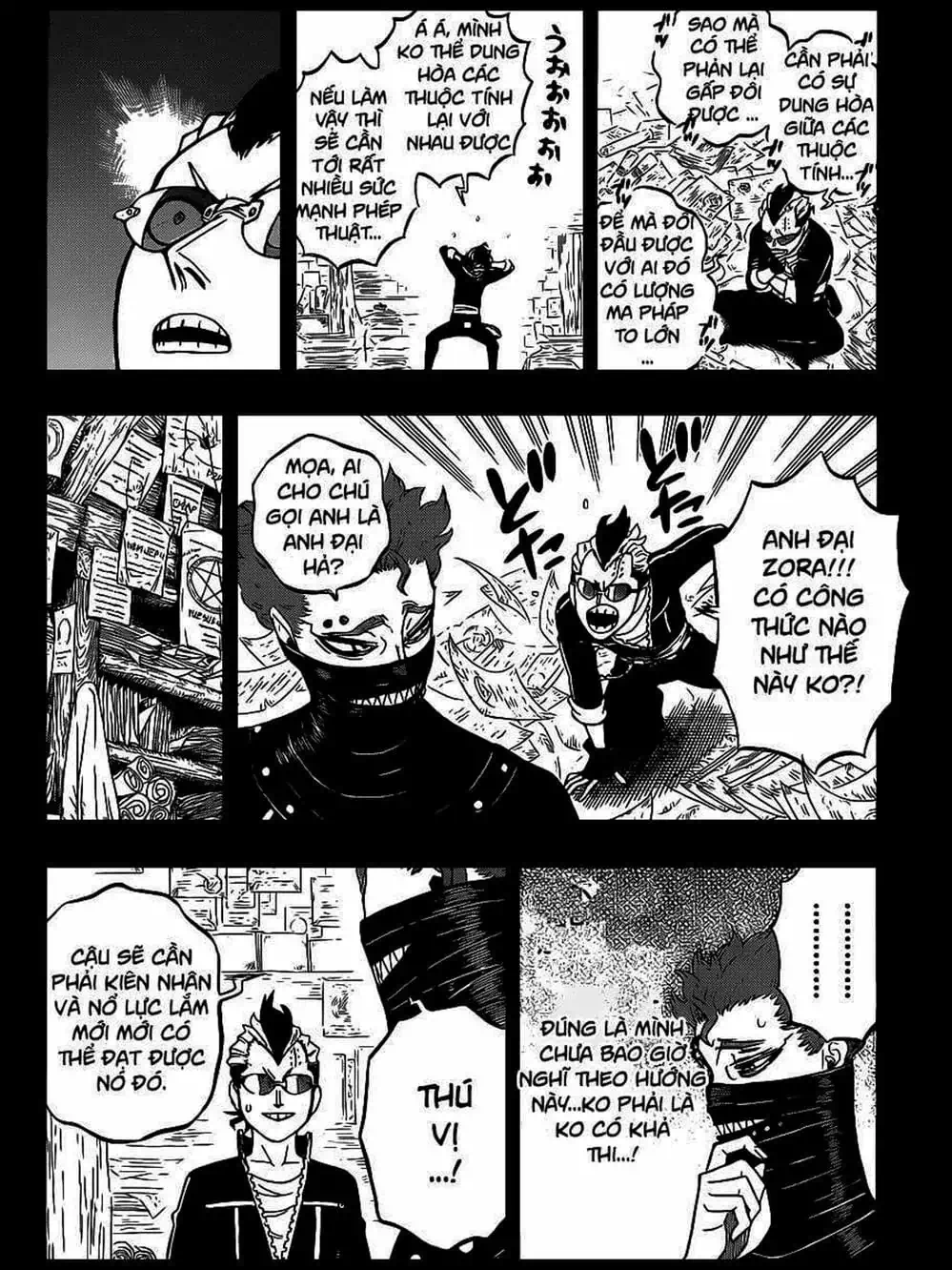 Truyện Tranh Pháp Sư Không Phép Thuật - Black Clover trang 5