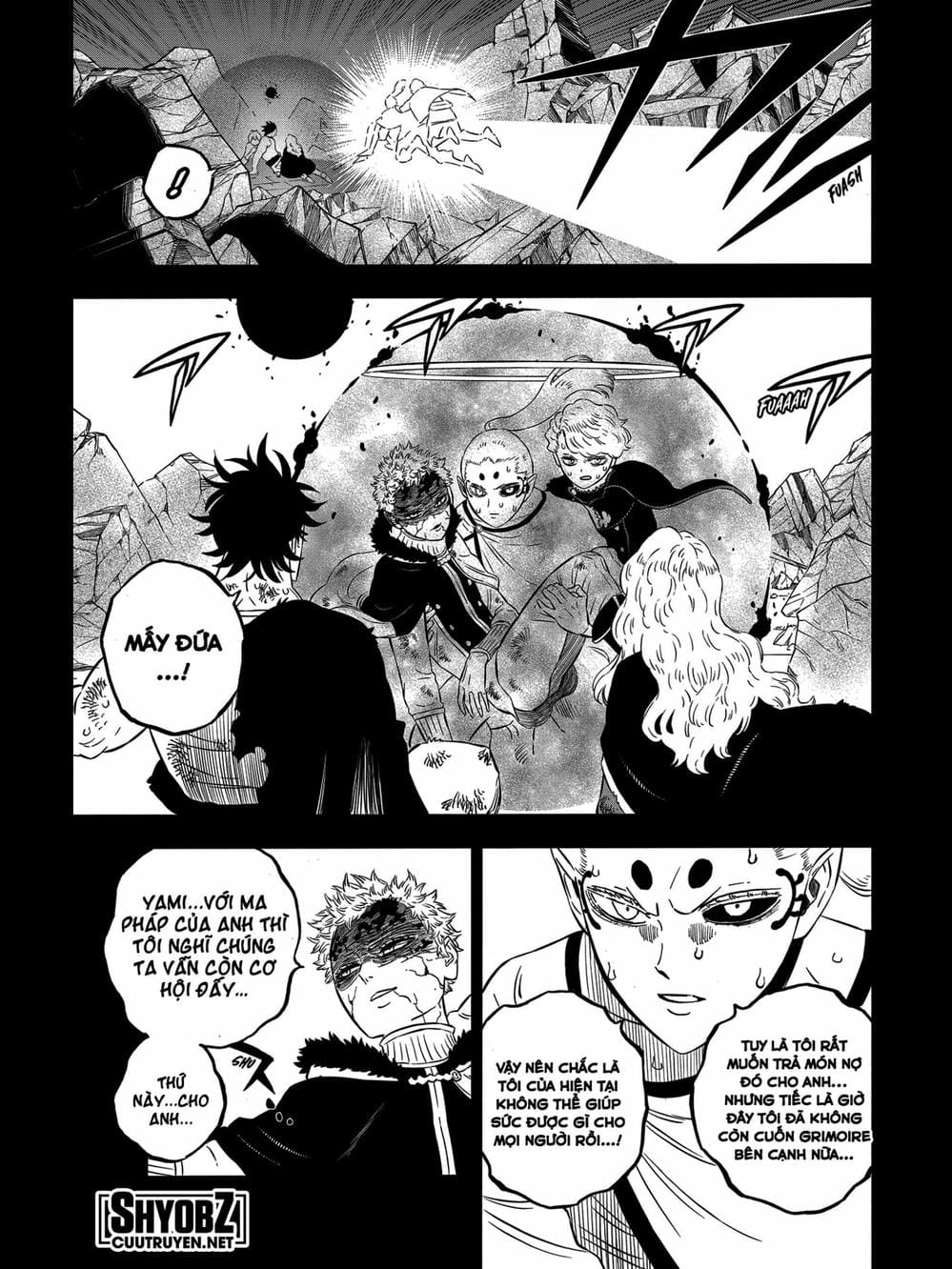 Truyện Tranh Pháp Sư Không Phép Thuật - Black Clover trang 5