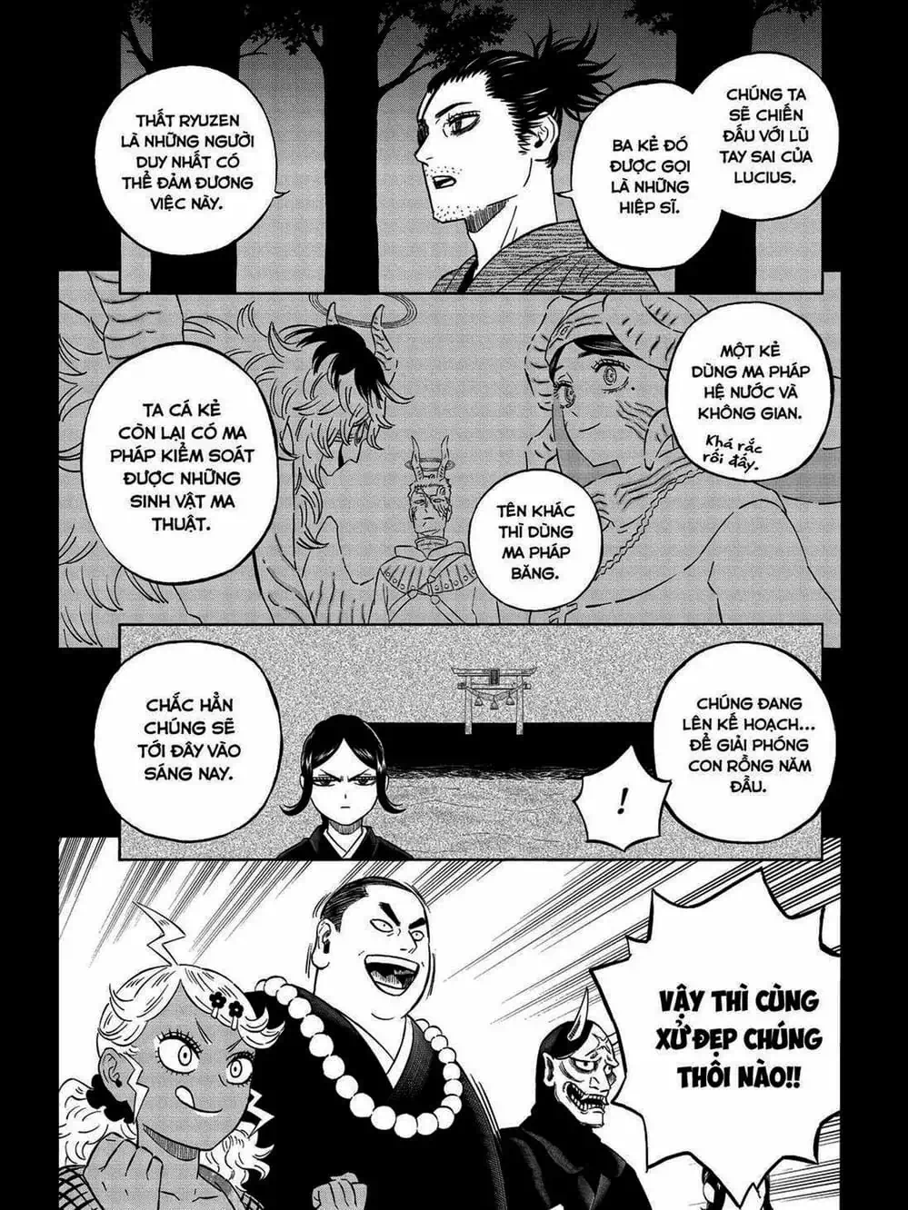 Truyện Tranh Pháp Sư Không Phép Thuật - Black Clover trang 5