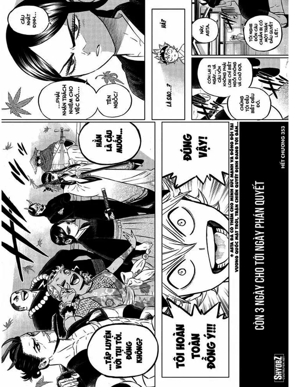 Truyện Tranh Pháp Sư Không Phép Thuật - Black Clover trang 5