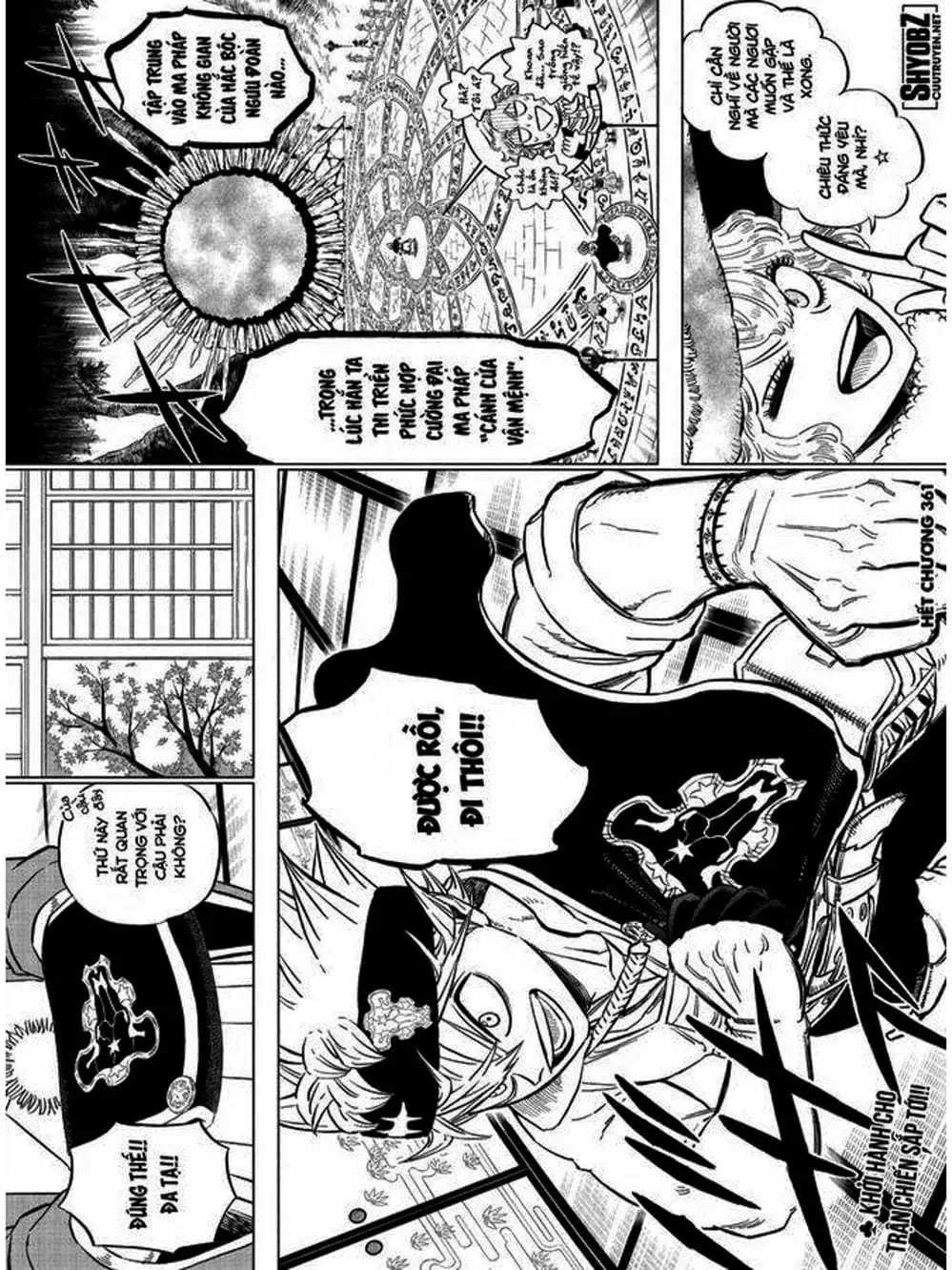 Truyện Tranh Pháp Sư Không Phép Thuật - Black Clover trang 5