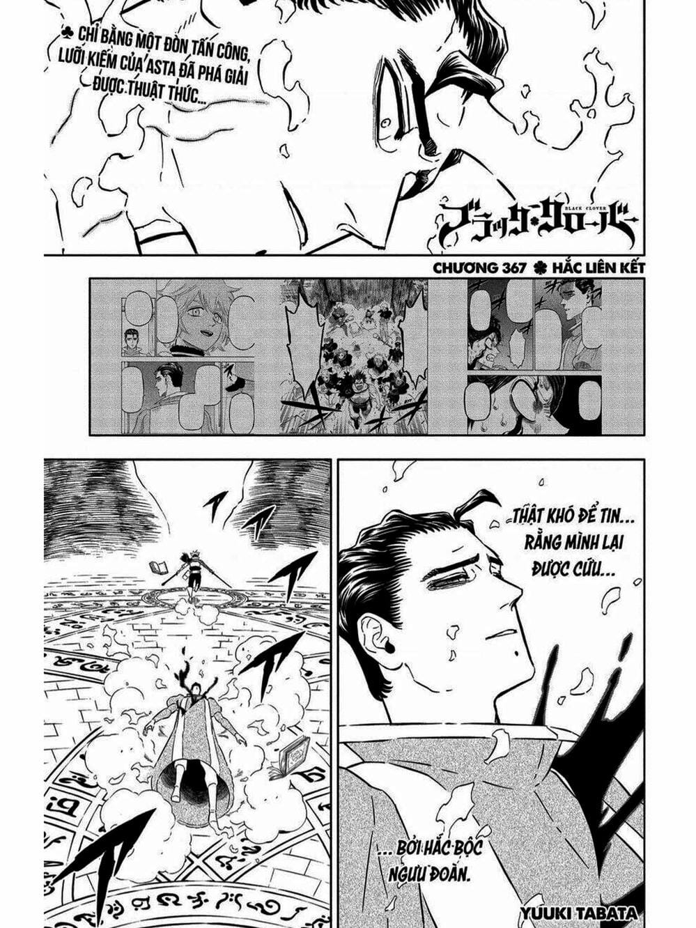 Truyện Tranh Pháp Sư Không Phép Thuật - Black Clover trang 5