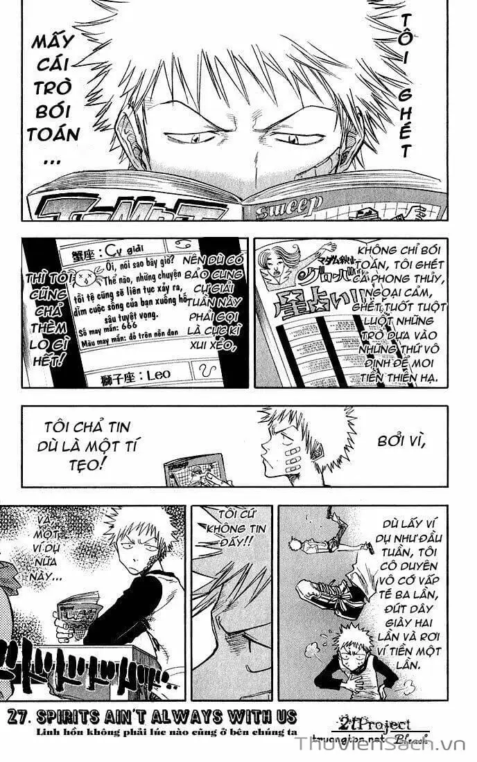 Truyện Tranh Bleach - Sứ Mạng Thần Chết trang 6