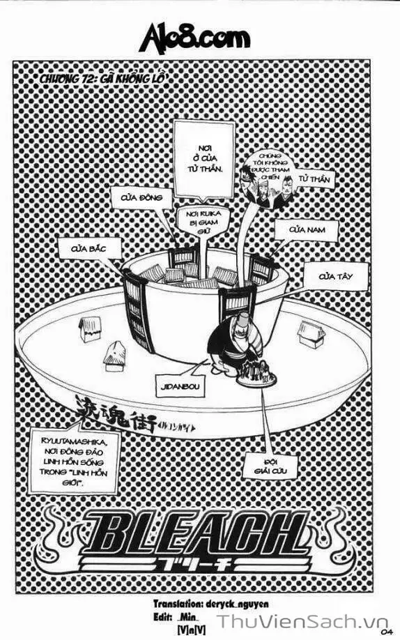 Truyện Tranh Bleach - Sứ Mạng Thần Chết trang 6