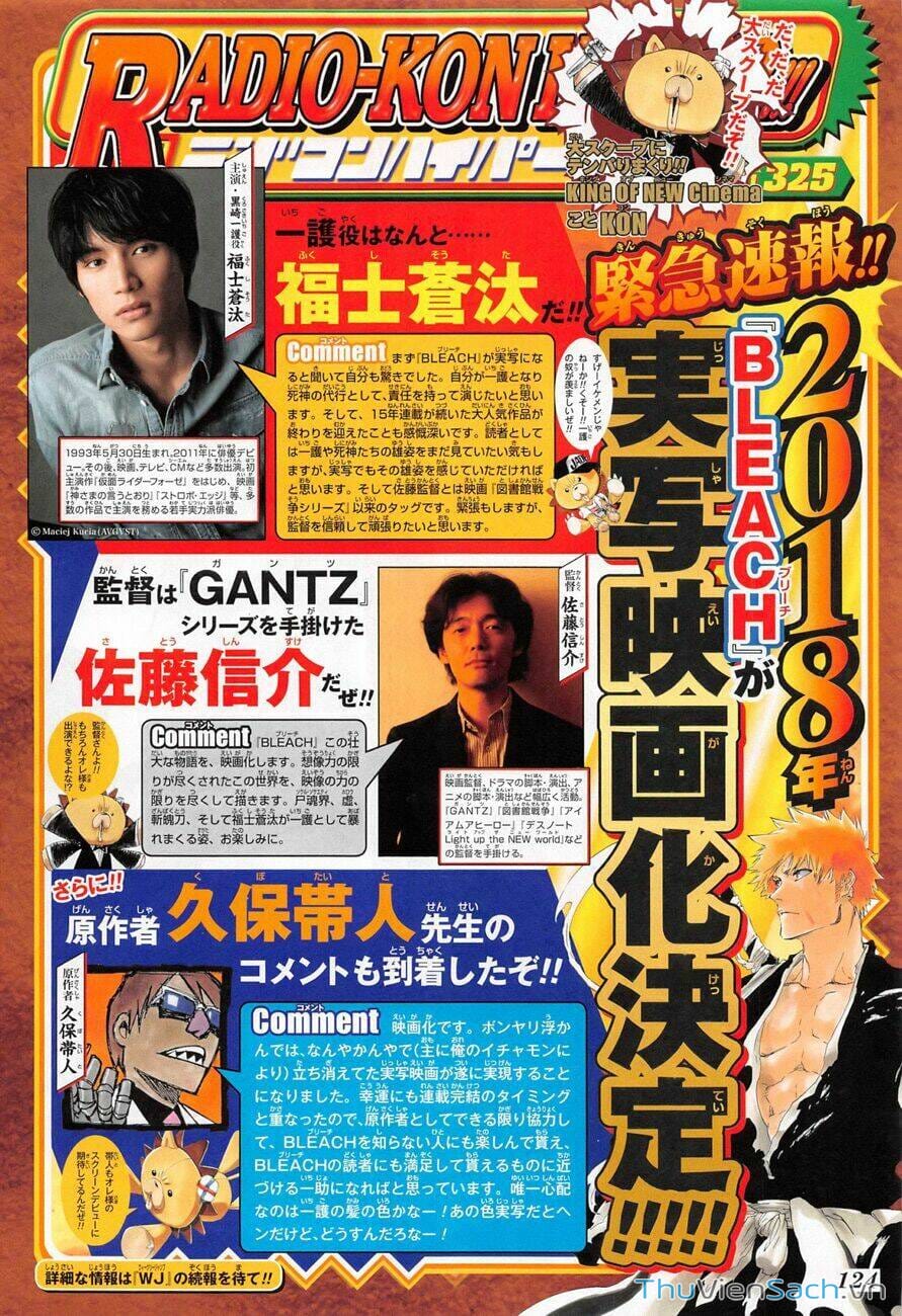 Truyện Tranh Bleach - Sứ Mạng Thần Chết trang 6