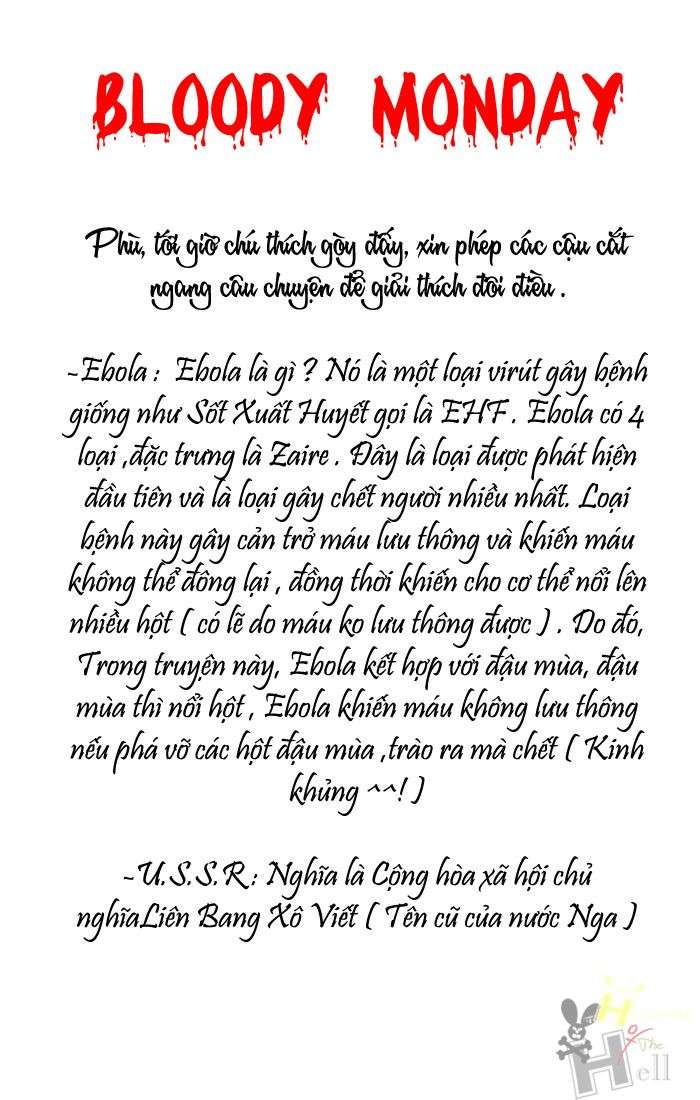 Truyện Tranh Ngày Thứ Hai Đẫm Máu - Bloody Monday trang 3