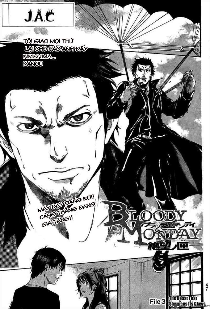 Truyện Tranh Ngày Thứ Hai Đẫm Máu - Bloody Monday trang 3