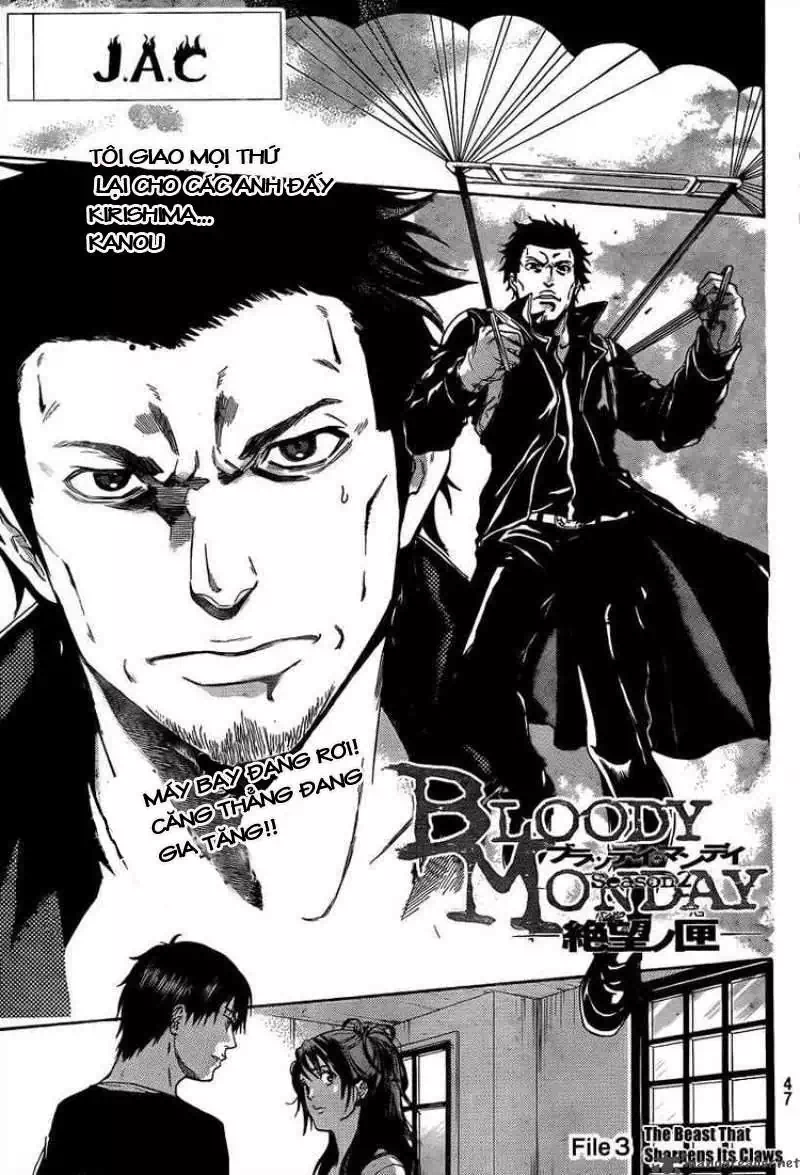 Truyện Tranh Ngày Thứ Hai Đẫm Máu - Bloody Monday trang 3