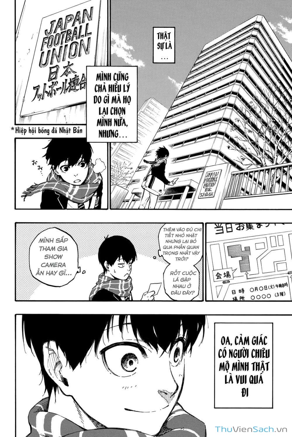 Truyện Tranh Tiền Đạo Số 1 - Blue Lock trang 6