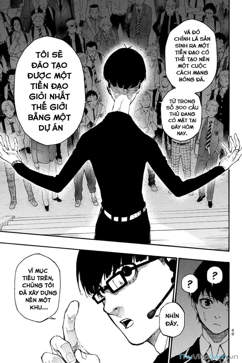 Truyện Tranh Tiền Đạo Số 1 - Blue Lock trang 5