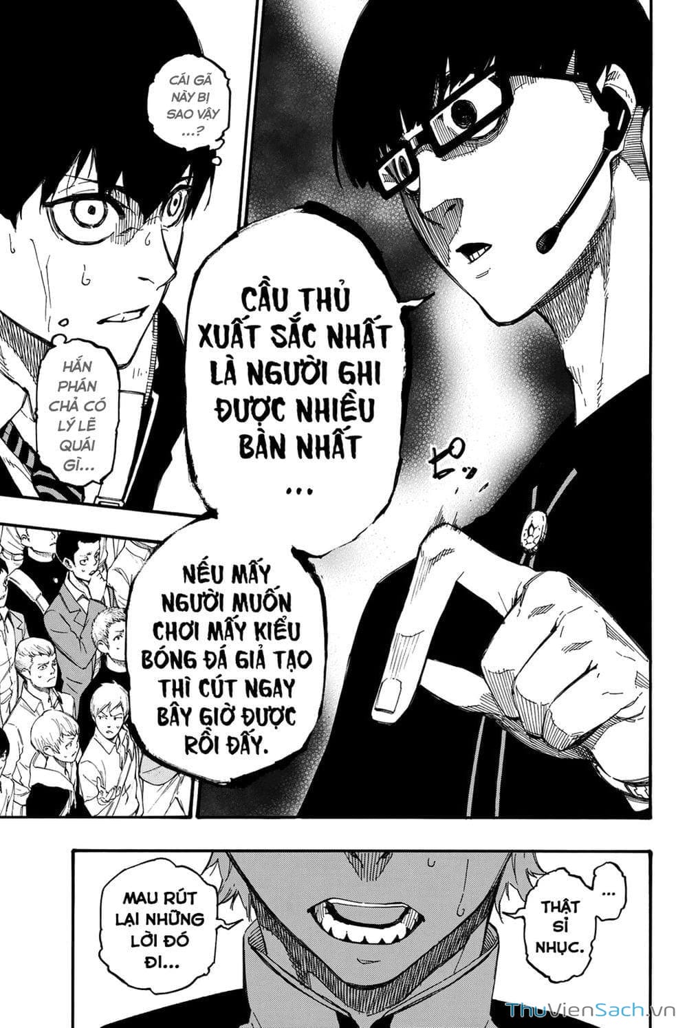 Truyện Tranh Tiền Đạo Số 1 - Blue Lock trang 6