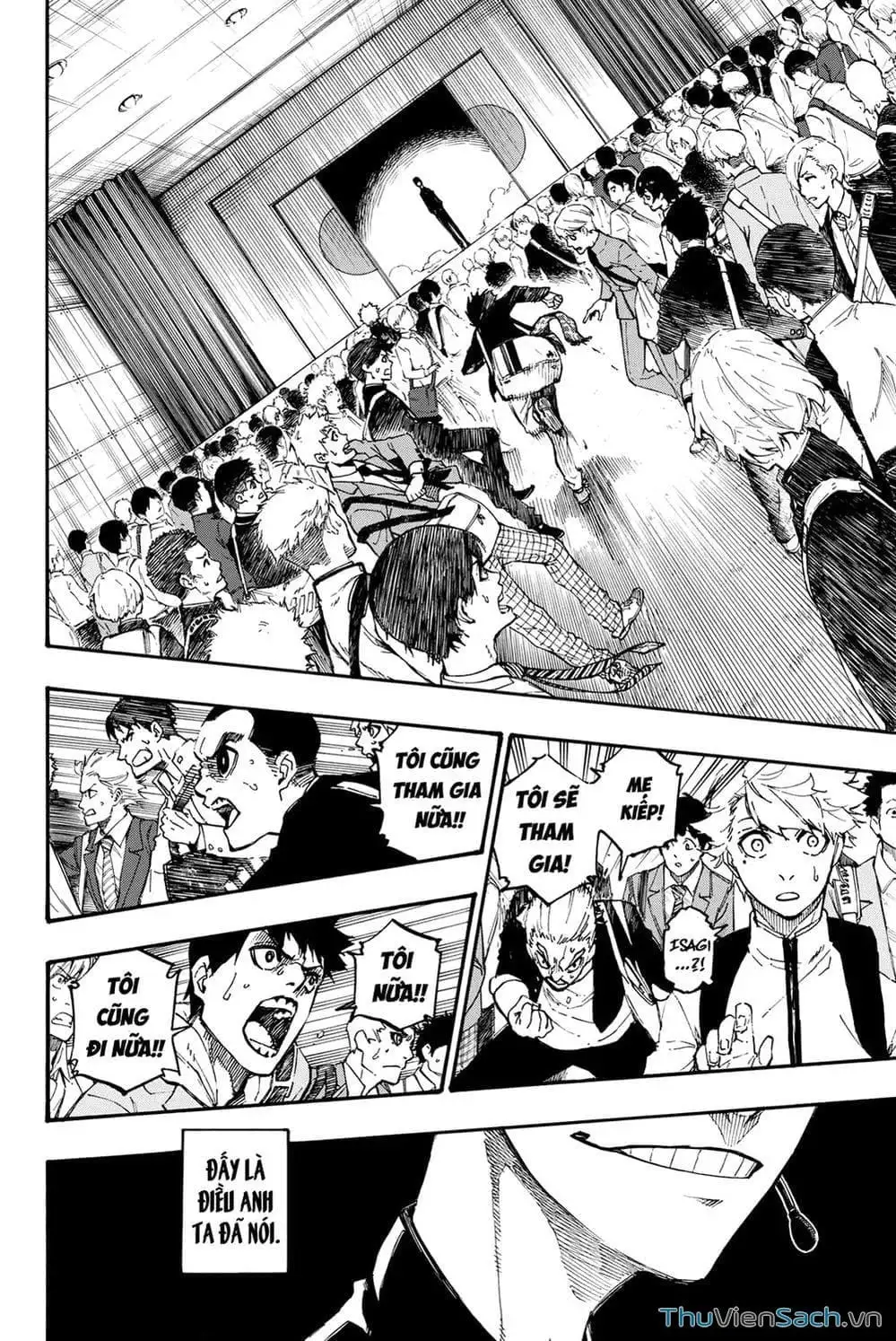 Truyện Tranh Tiền Đạo Số 1 - Blue Lock trang 5