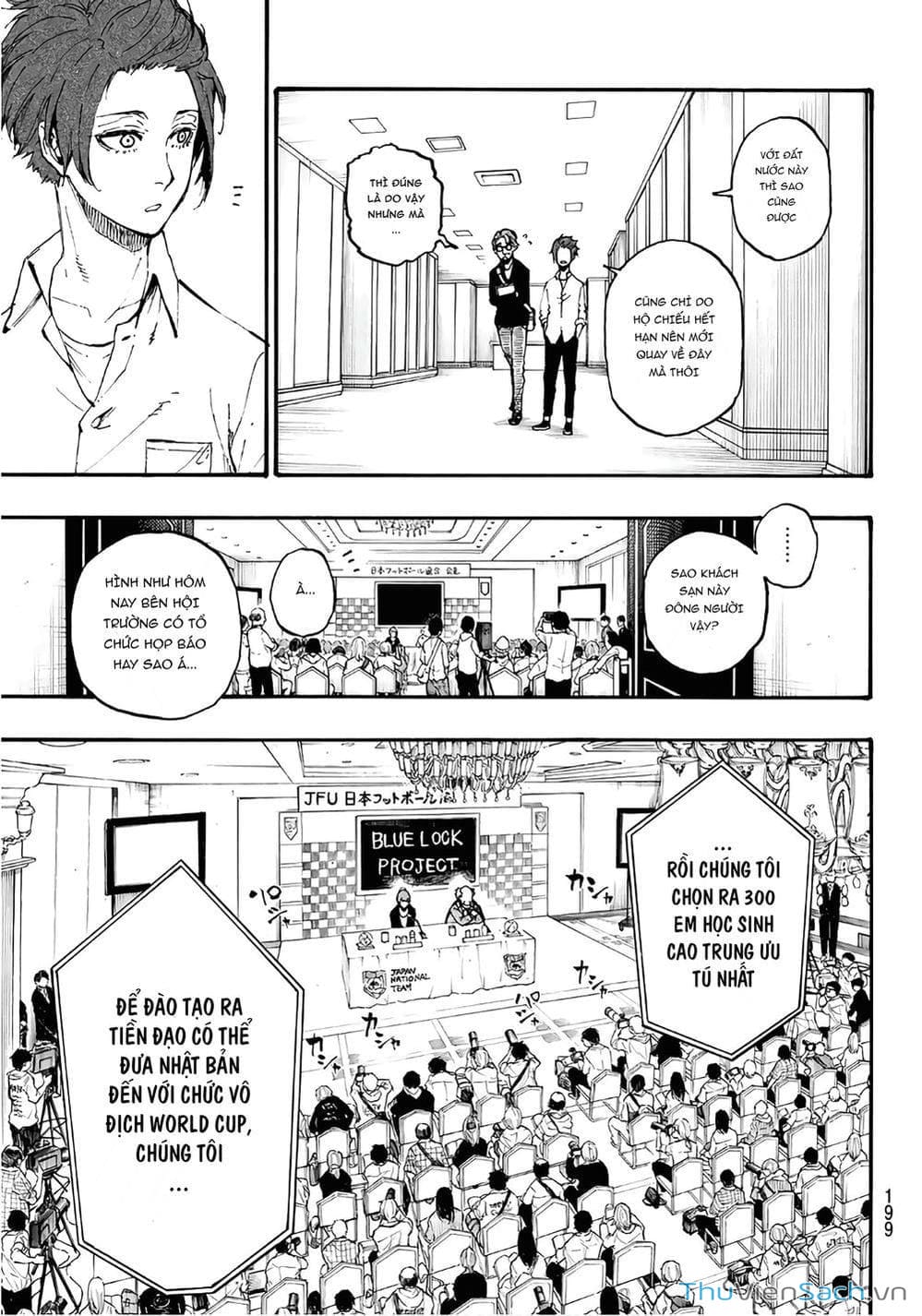 Truyện Tranh Tiền Đạo Số 1 - Blue Lock trang 6