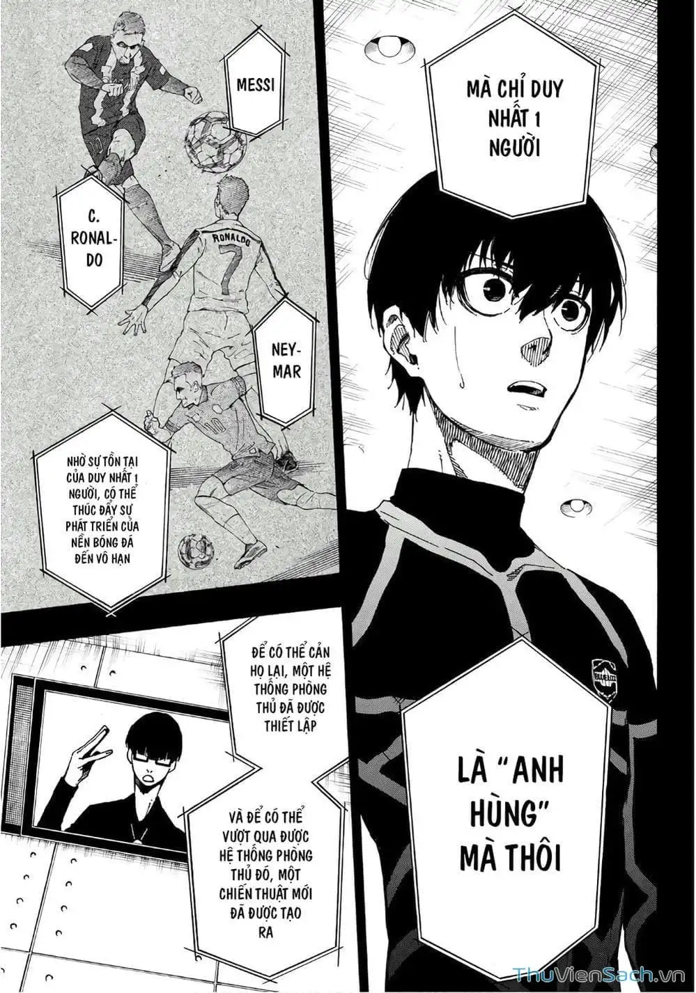 Truyện Tranh Tiền Đạo Số 1 - Blue Lock trang 5