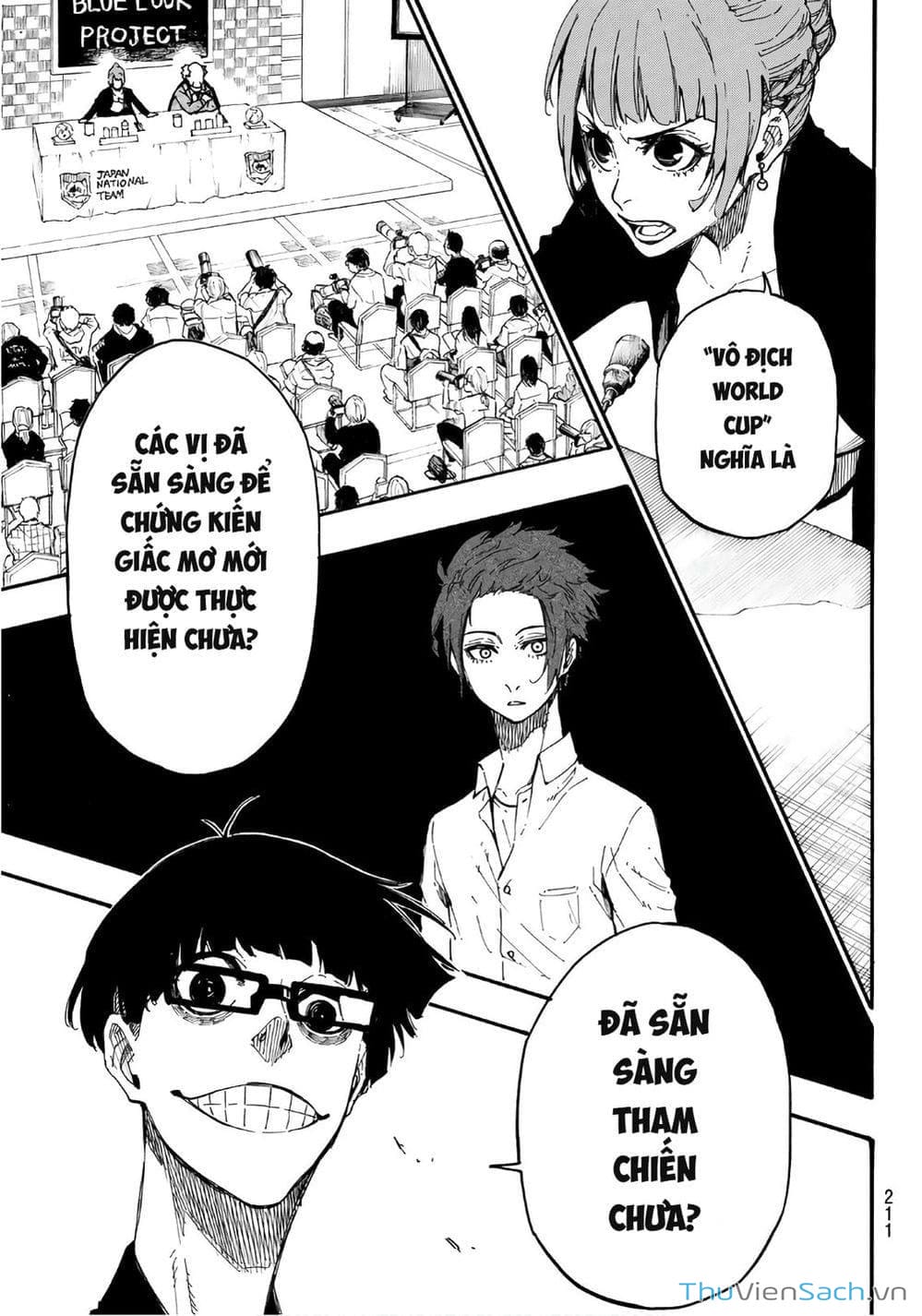 Truyện Tranh Tiền Đạo Số 1 - Blue Lock trang 6