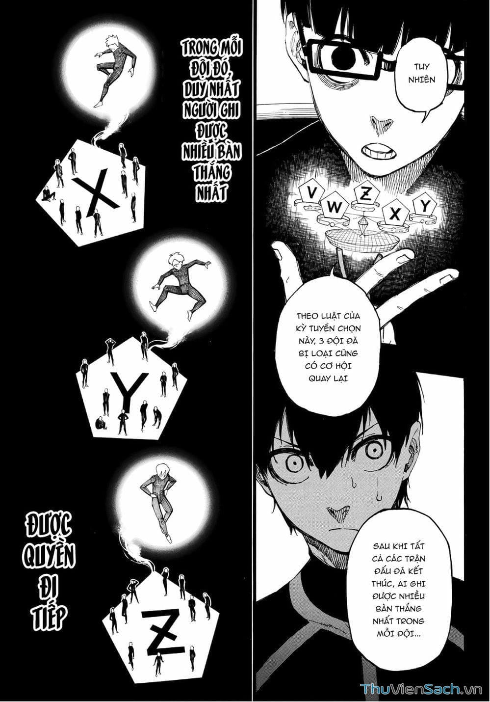 Truyện Tranh Tiền Đạo Số 1 - Blue Lock trang 6
