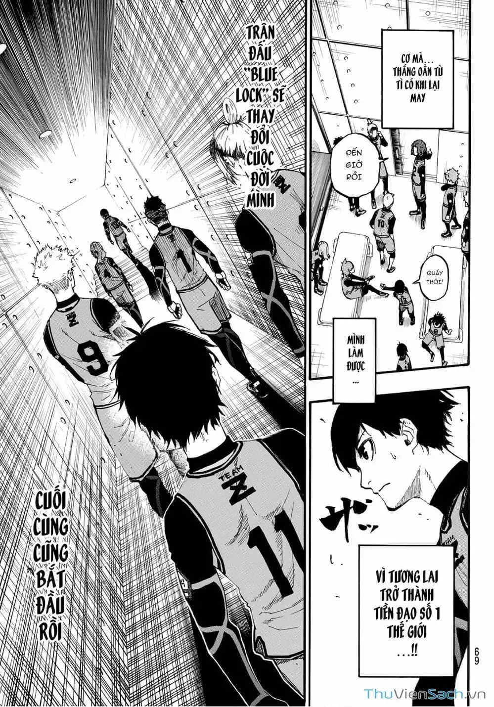 Truyện Tranh Tiền Đạo Số 1 - Blue Lock trang 5