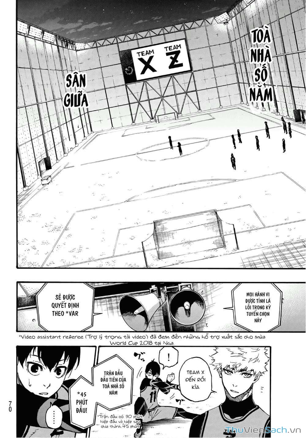 Truyện Tranh Tiền Đạo Số 1 - Blue Lock trang 6