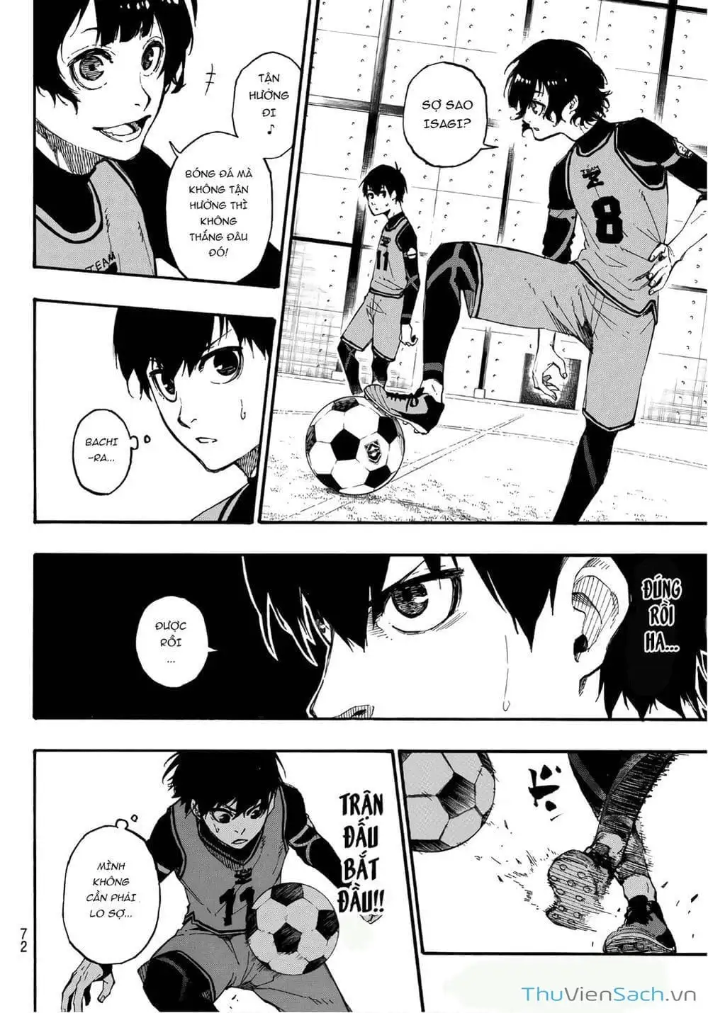 Truyện Tranh Tiền Đạo Số 1 - Blue Lock trang 5