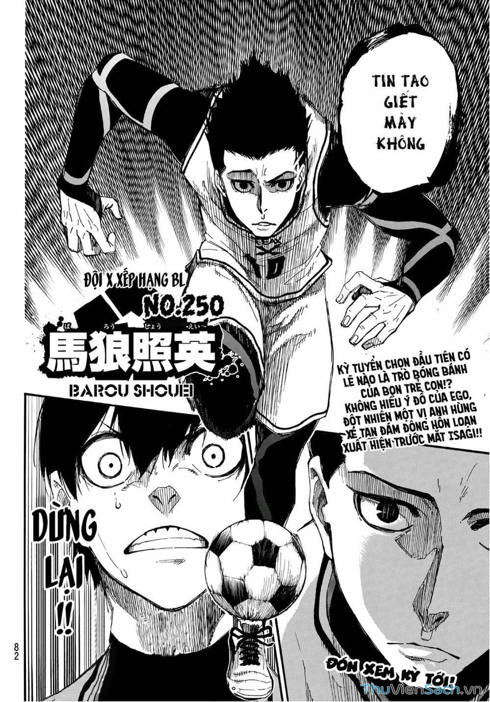 Truyện Tranh Tiền Đạo Số 1 - Blue Lock trang 6