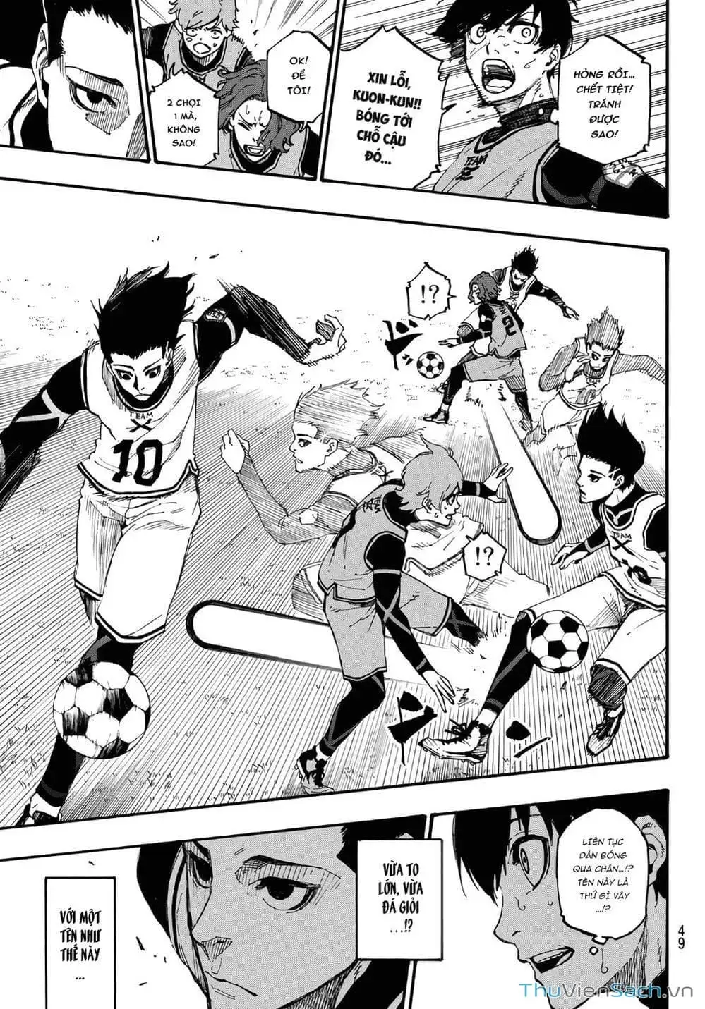 Truyện Tranh Tiền Đạo Số 1 - Blue Lock trang 5
