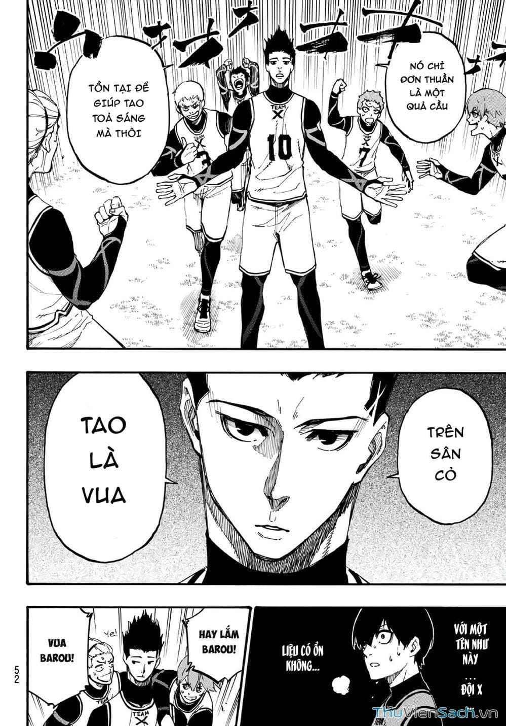 Truyện Tranh Tiền Đạo Số 1 - Blue Lock trang 6