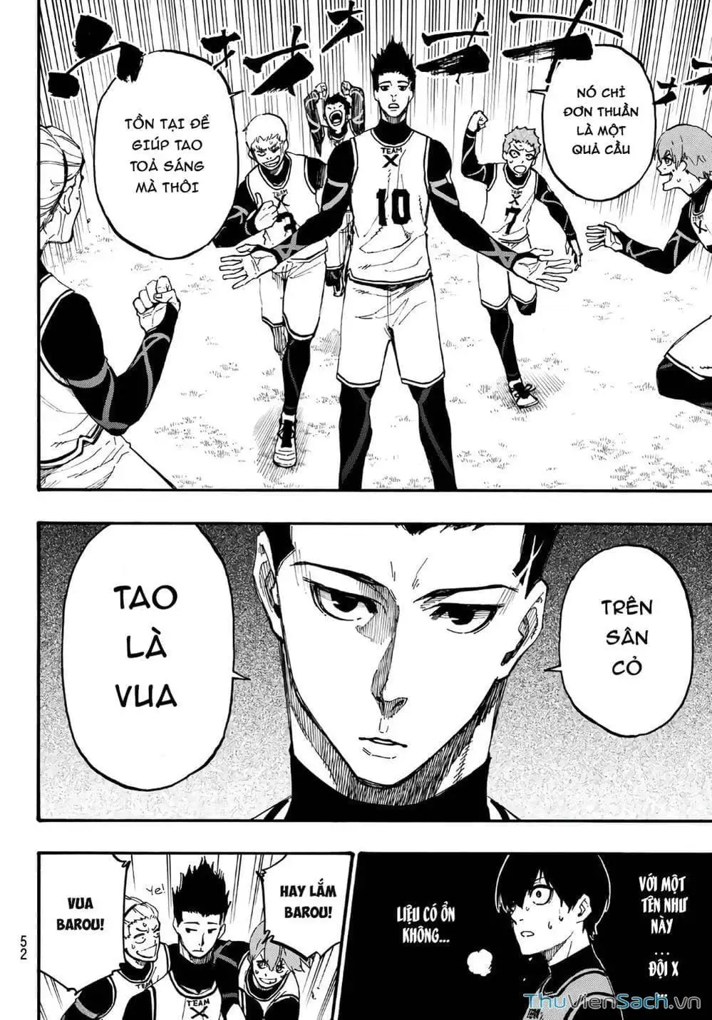 Truyện Tranh Tiền Đạo Số 1 - Blue Lock trang 5